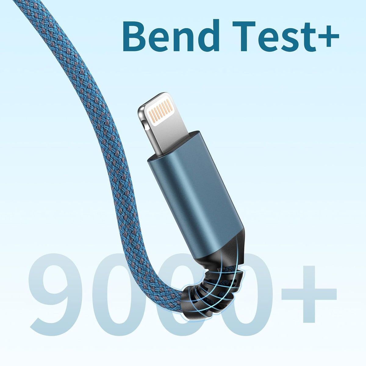 GIANAC Multi Charger Cable [2Pack 1.2M] 3 in 1 Charging Cable Nylon Braided