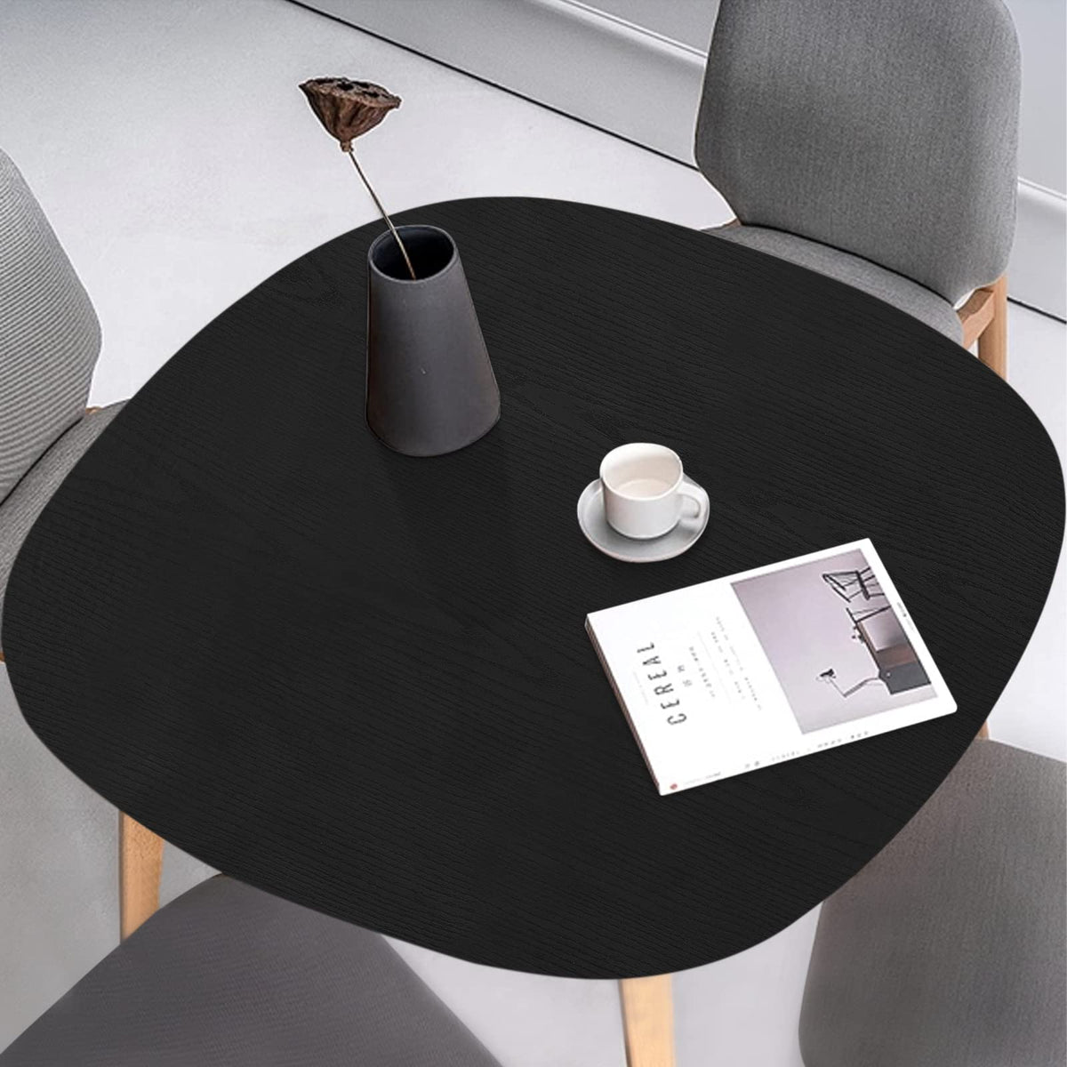 Abyssaly White Wood Effect Sticky Back Plastic for Furniture & Walls