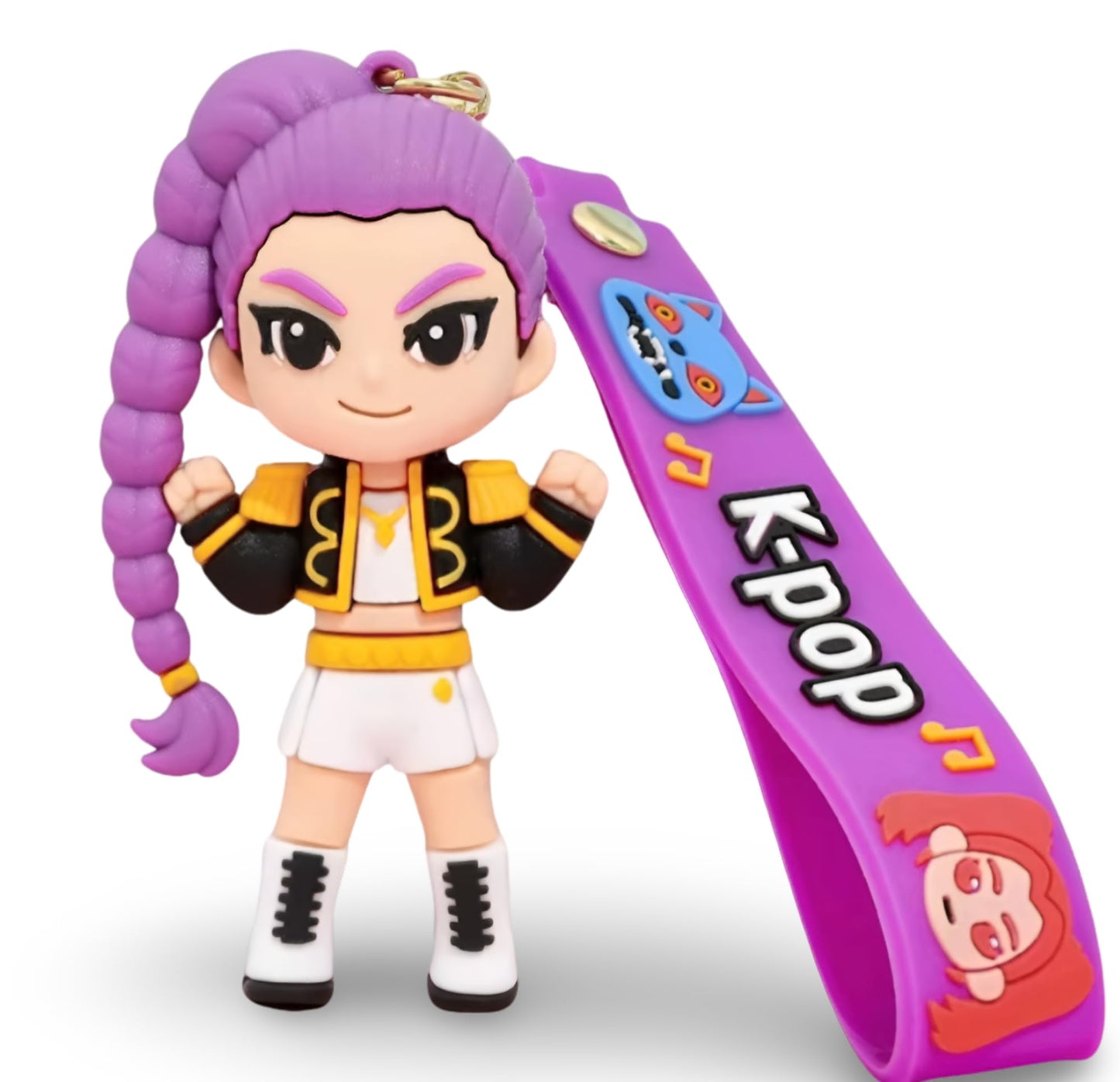 K-Pop Demon Hunters Keyring/Bag Charm Figure | 15+ Years | Rumi