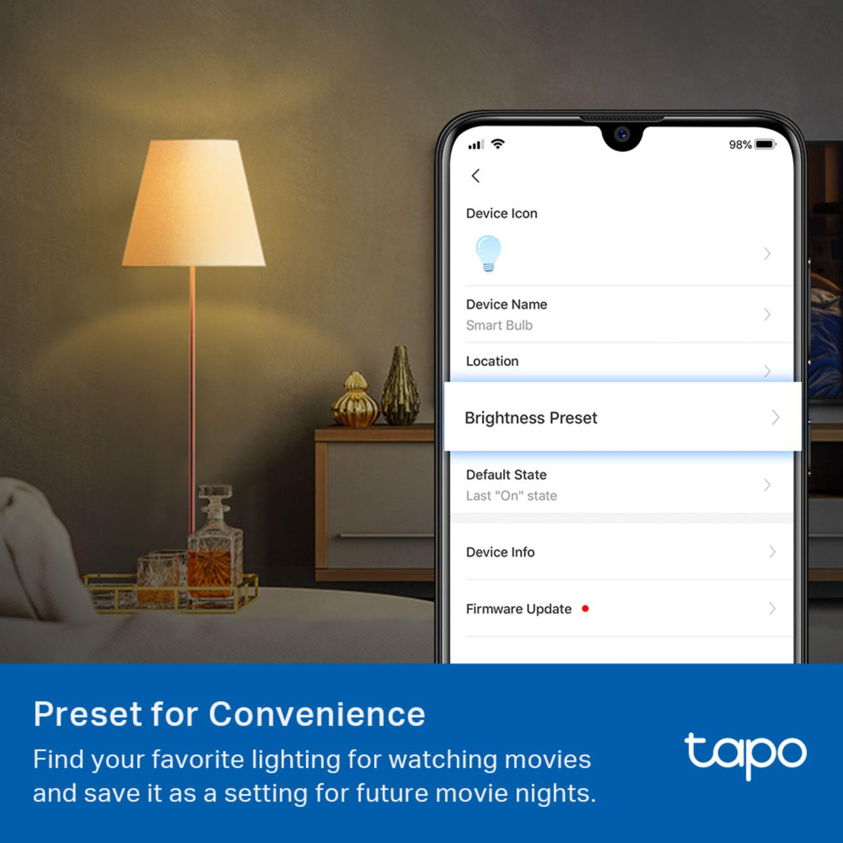 Tapo L430P E14 Smart Bulb P45 Multicolour LED Light Bulb