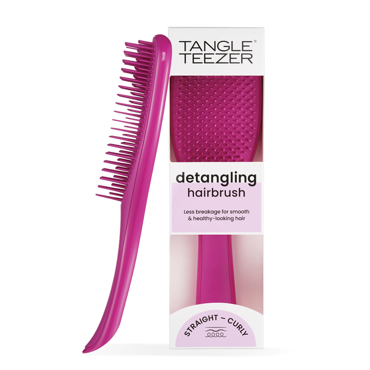 Tangle Teezer The Ultimate Detangler Straight to Curly Hairbrush