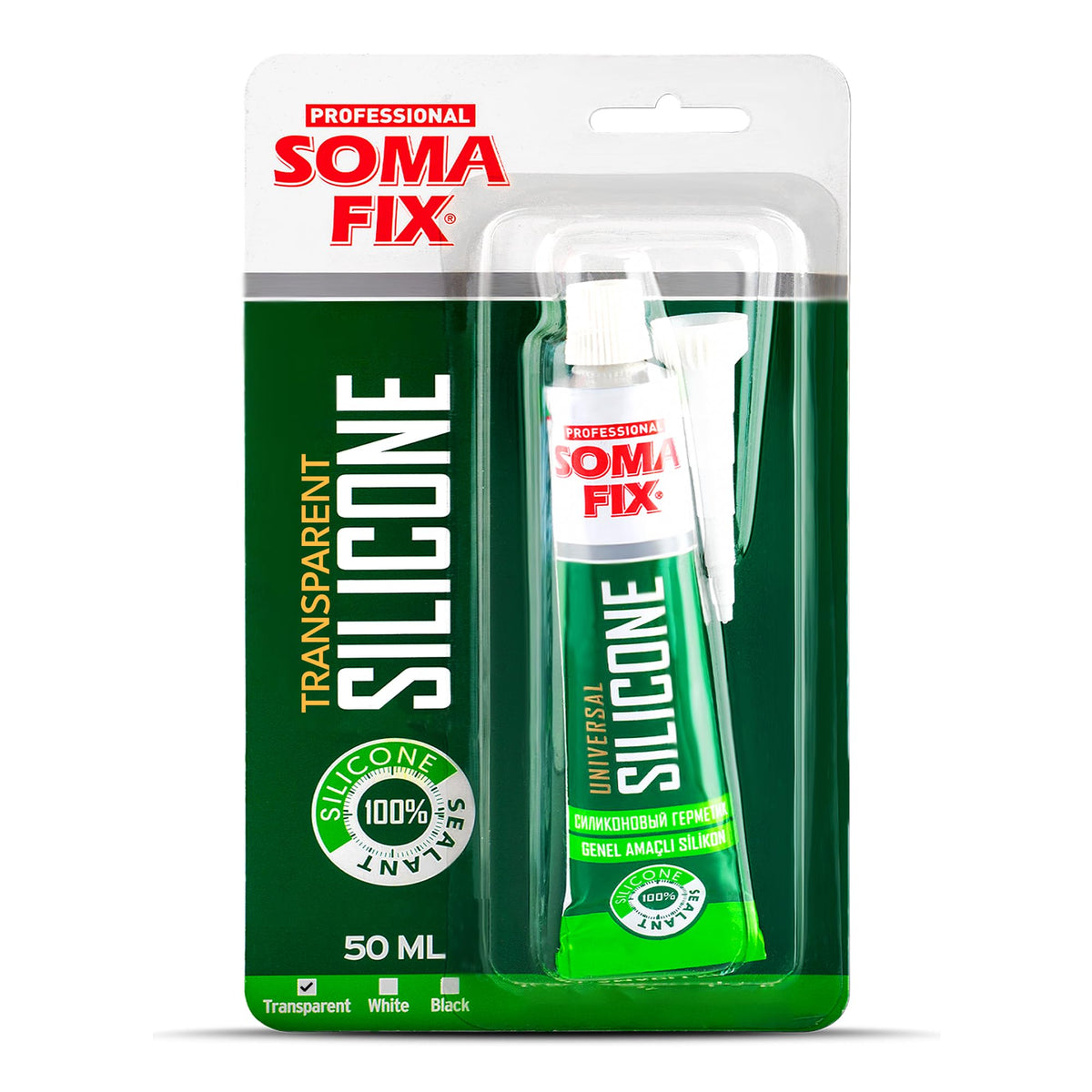 Black Silicone Sealant (No Gun Required) Flexible & Waterproof Sealant