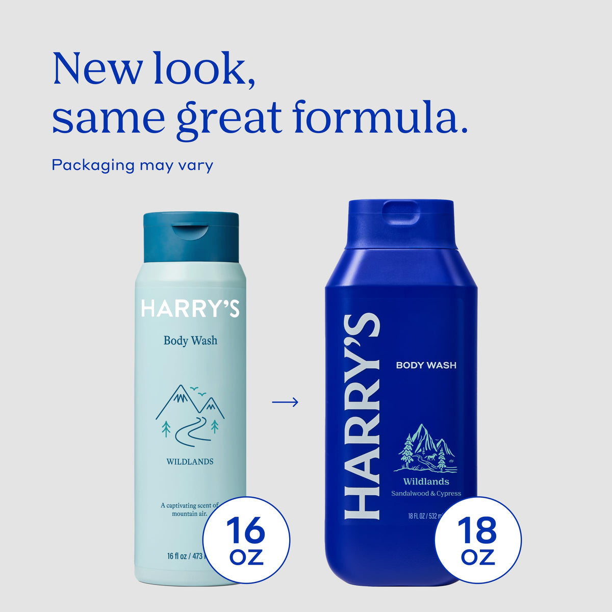 Harry's Body Wash for Men Variety Pack - 3 x 532ml Signature Scents