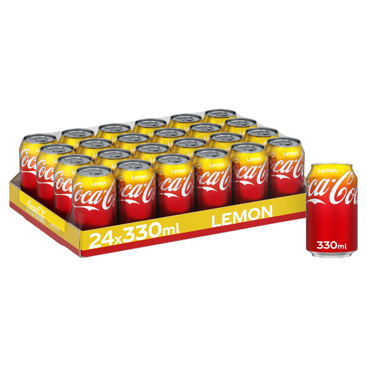 Coca-Cola Original Taste Soft Drink Cans, 24 x 330 mL