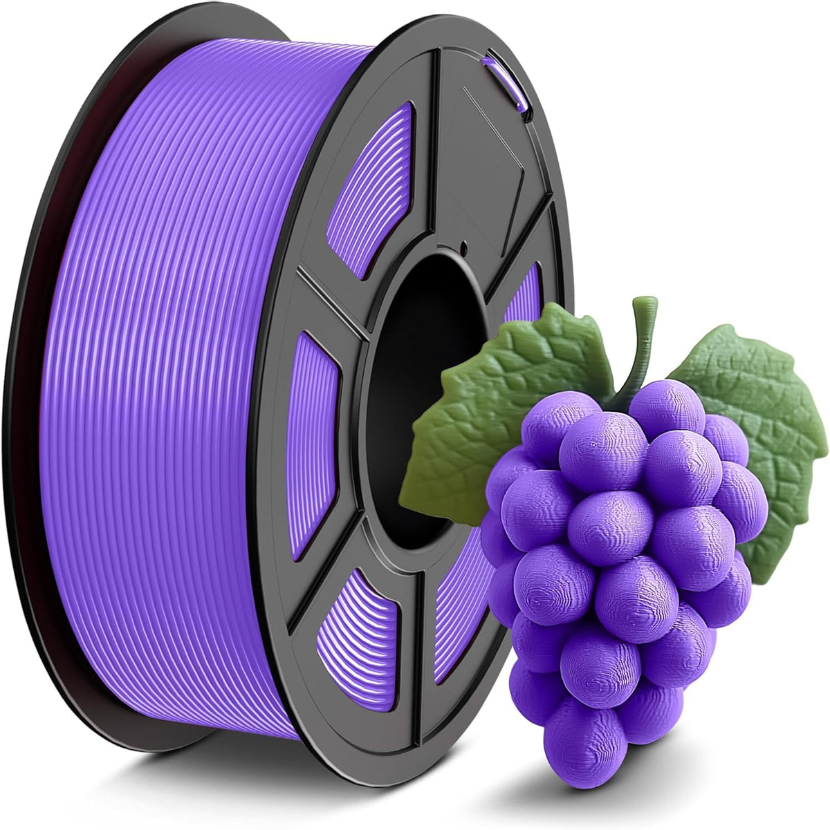TECBEARS PETG Filament 1.75mm Black 1KG, High Strength & Toughness