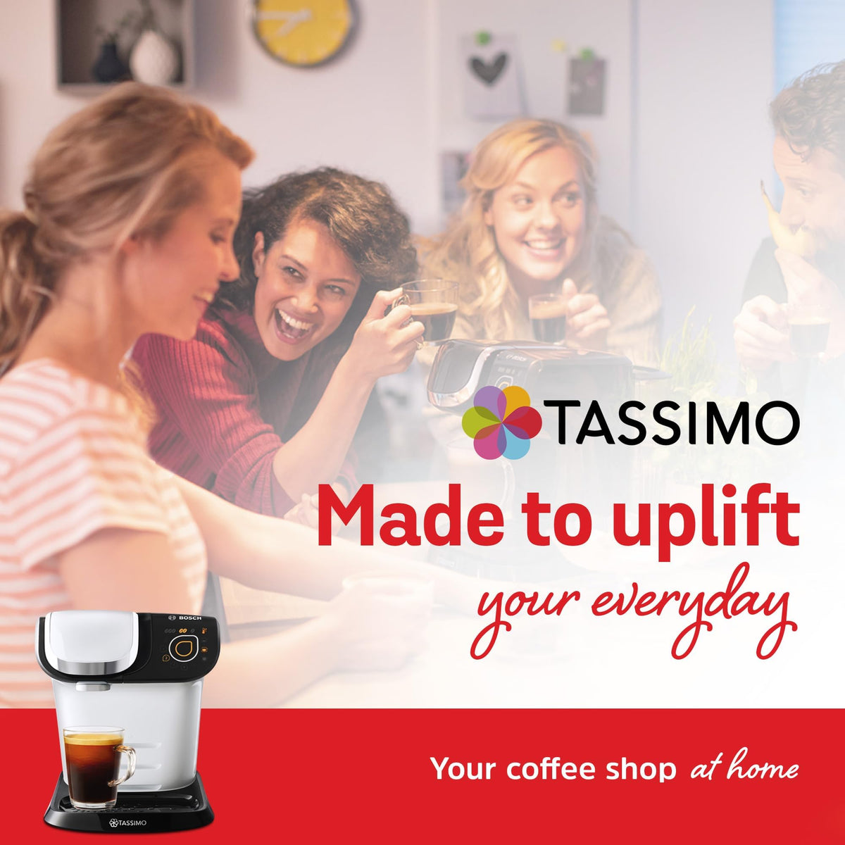 Tassimo Kenco Americano Grande XL Coffee Pods x16 (Pack of 5, Total 80 Drinks)