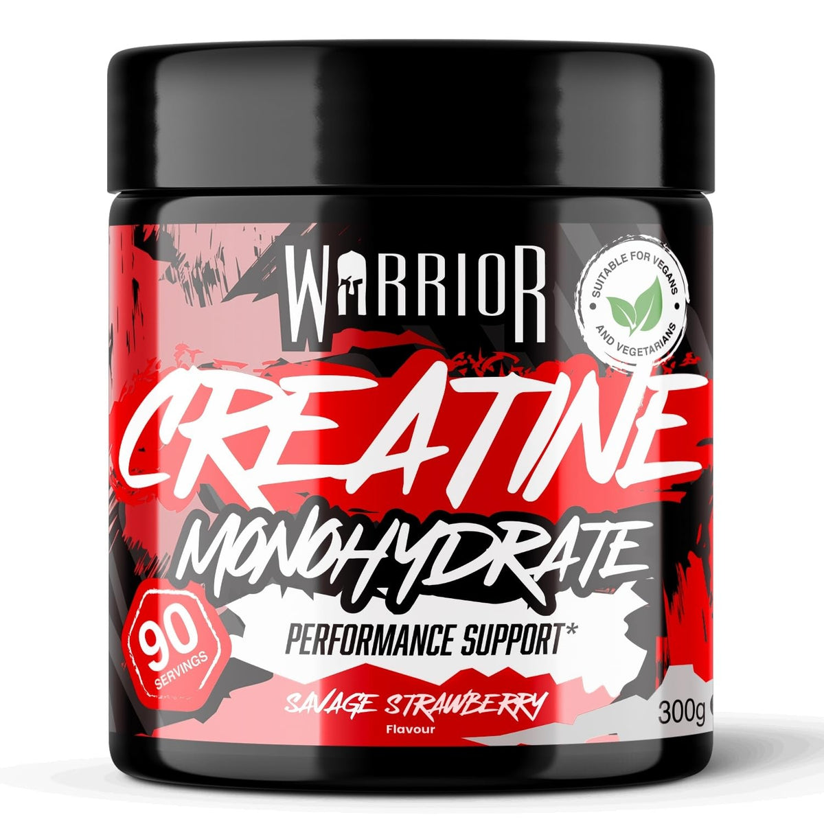 Warrior Creatine Monohydrate Powder 500g Pure Micronised (166 Servings)