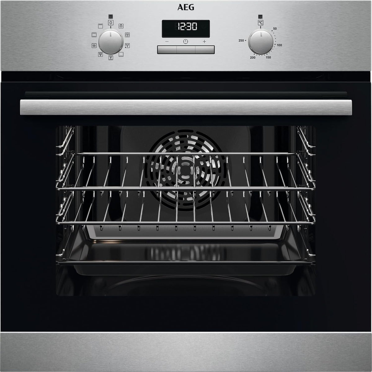 AEG Built-in Oven BEX535A61B, 72 L, Class A, Black