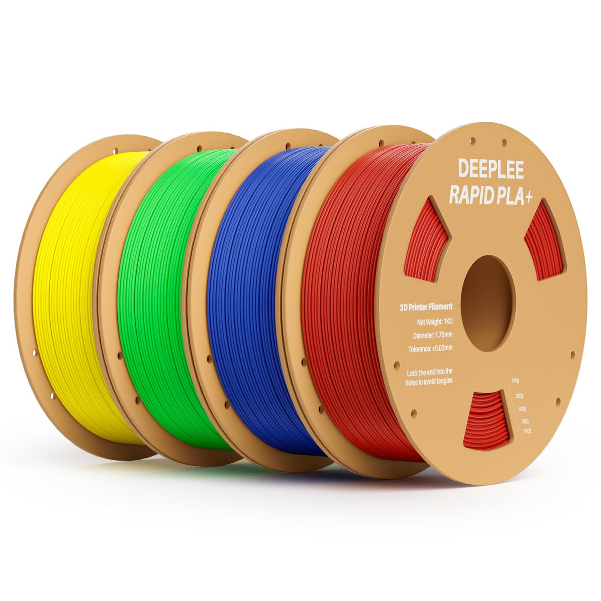 DEEPLEE Rapid PLA Plus Filament 1.75mm Orange 1kg