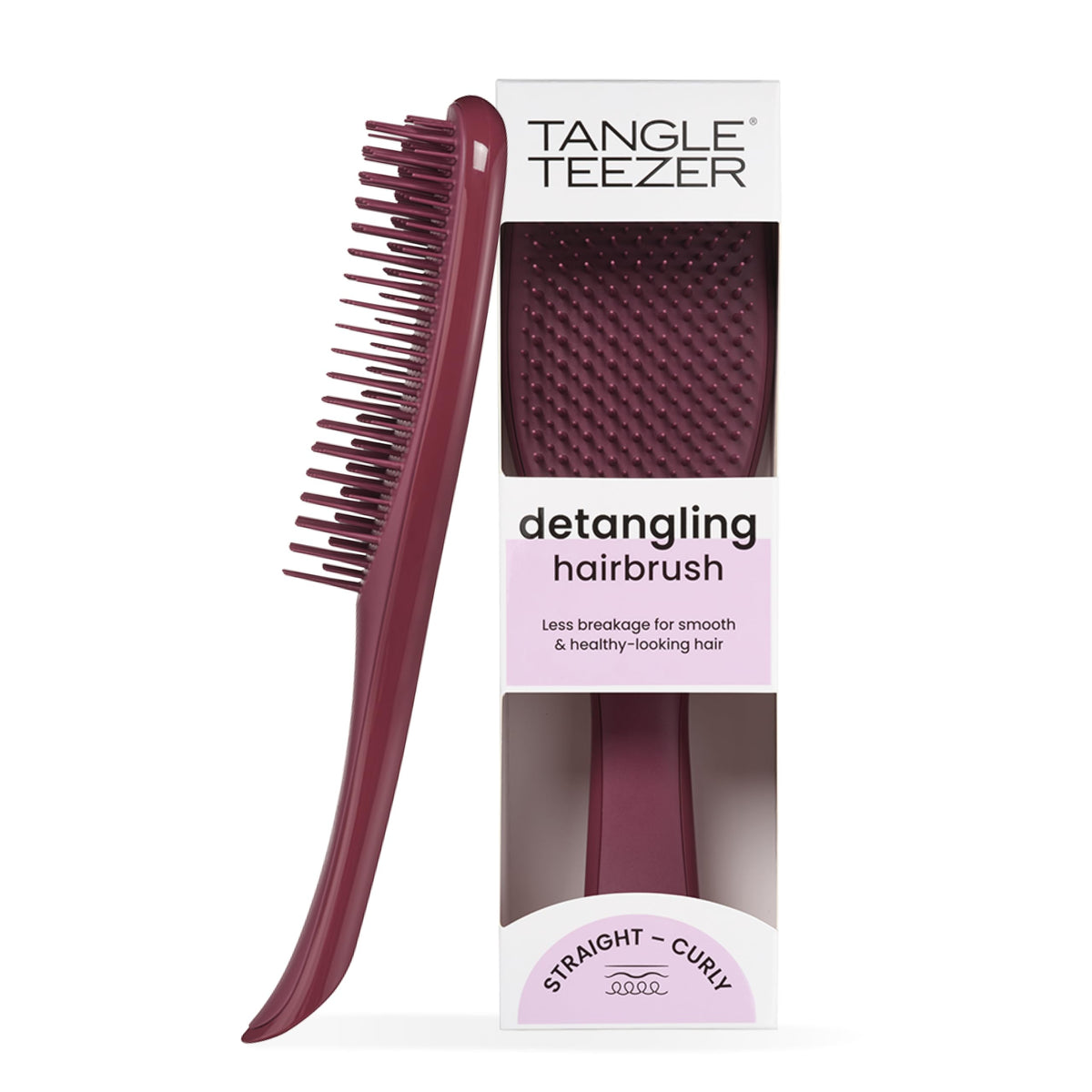 Tangle Teezer The Ultimate Detangler Straight to Curly Hairbrush