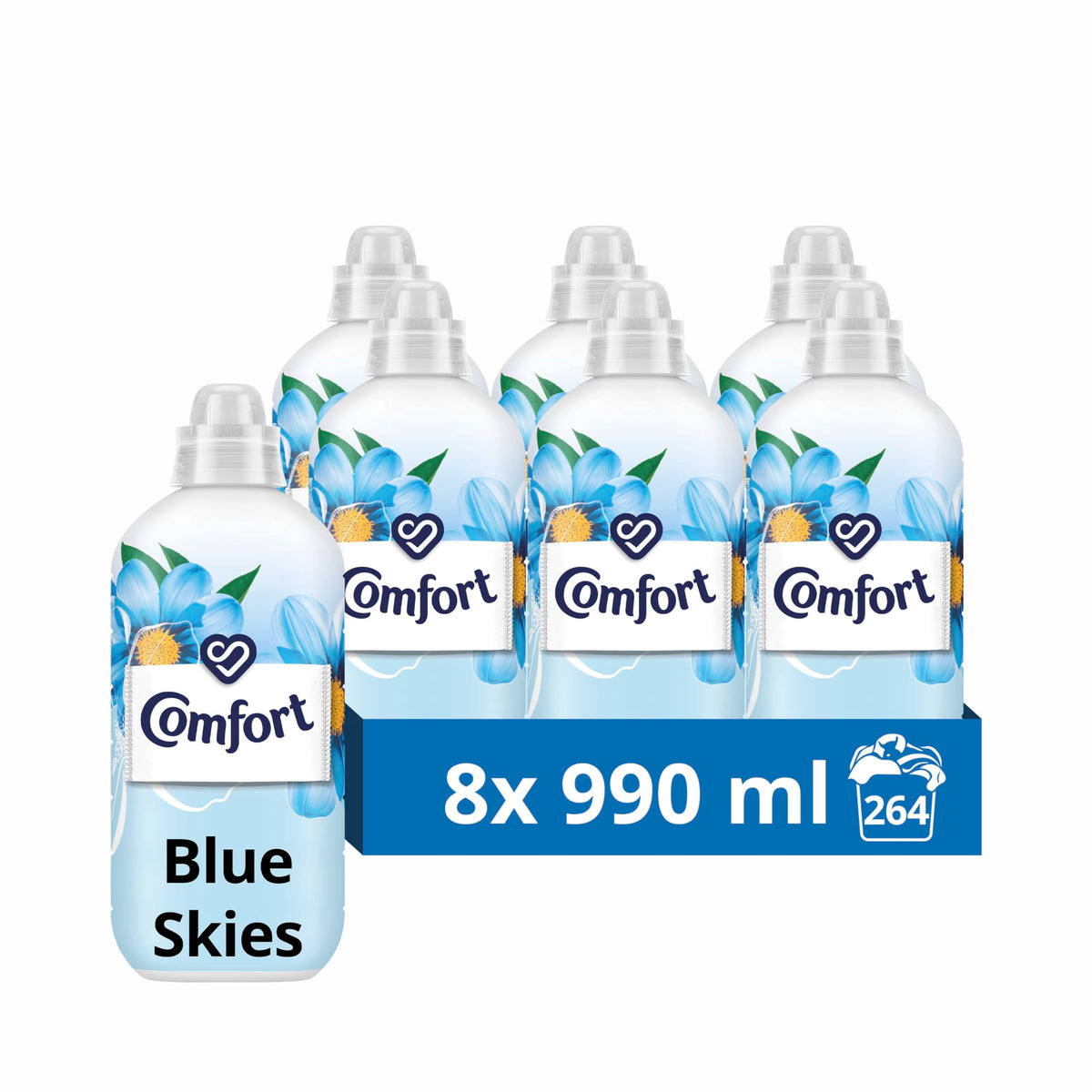 Comfort Perfume Creations Passion Bloom Fabric Conditioner Motion-Activated Fragrance Technology 100 Days of Freshness 30 washes (900 ml)
