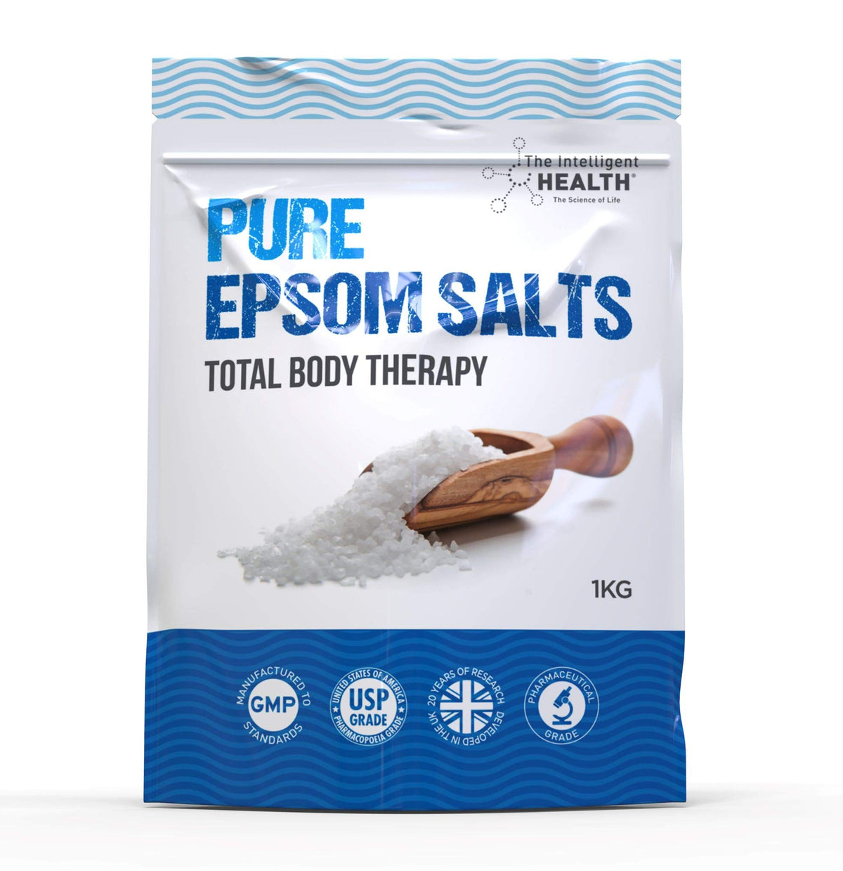 Magnesium Sulphate Bath Salts Soak, Muscle Magnesium Epsom Salts, 1kg
