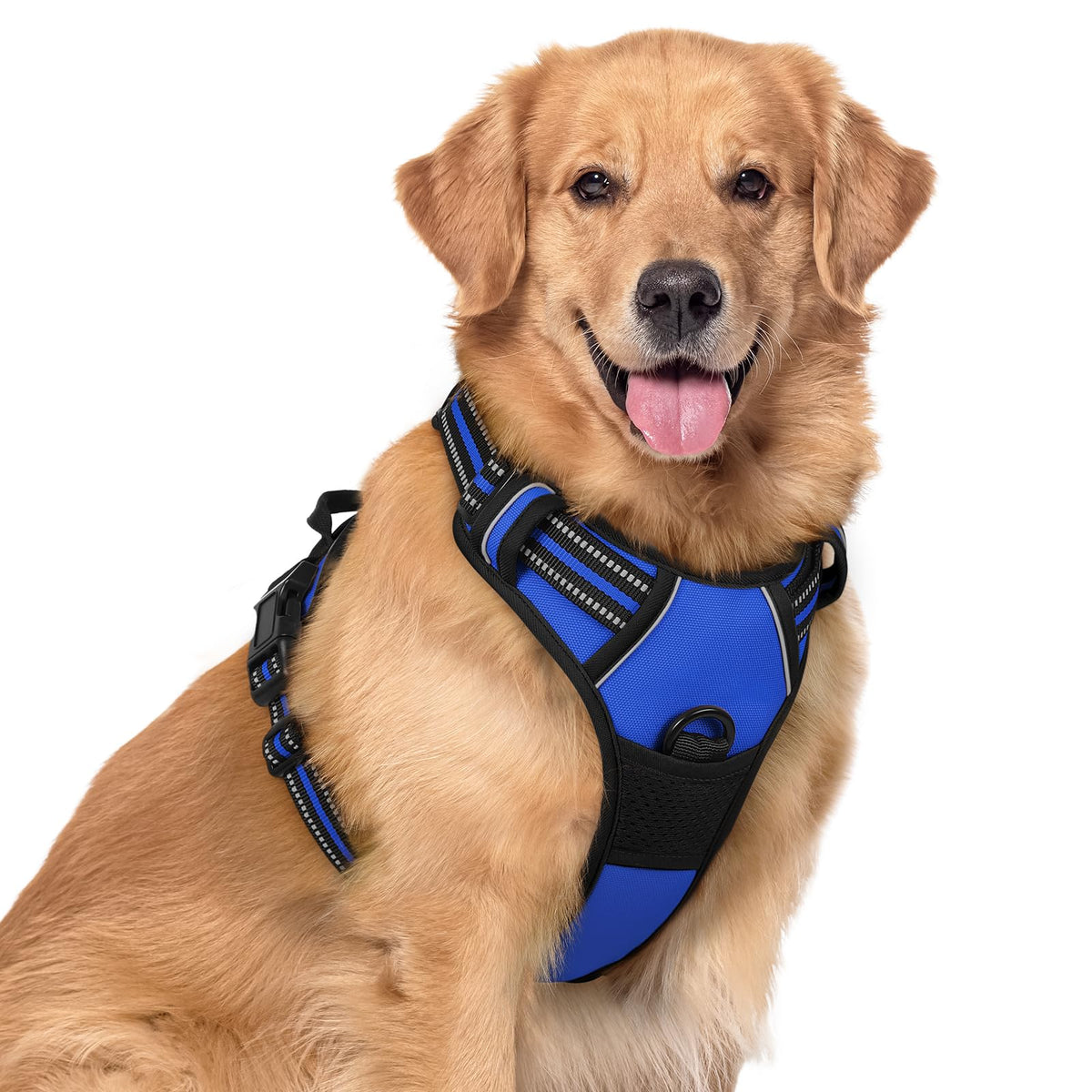 rabbitgoo Dog Harness Large Dog, No Pull Vest with Front Clip & Handle