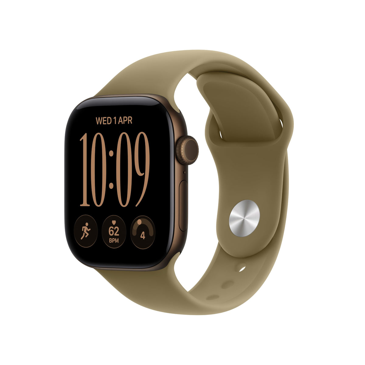 Apple Watch Series 12 GPS 46mm Smartwatch Dark Bronze Aluminium Case