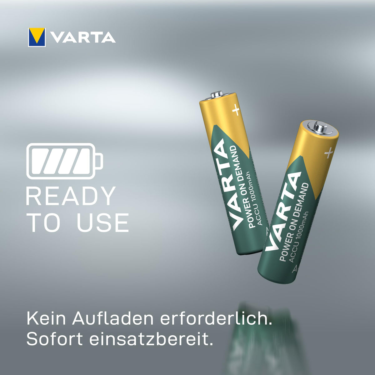 VARTA Batteries AA, Pack of 40, Power on Demand, Alkaline, 1.5 V