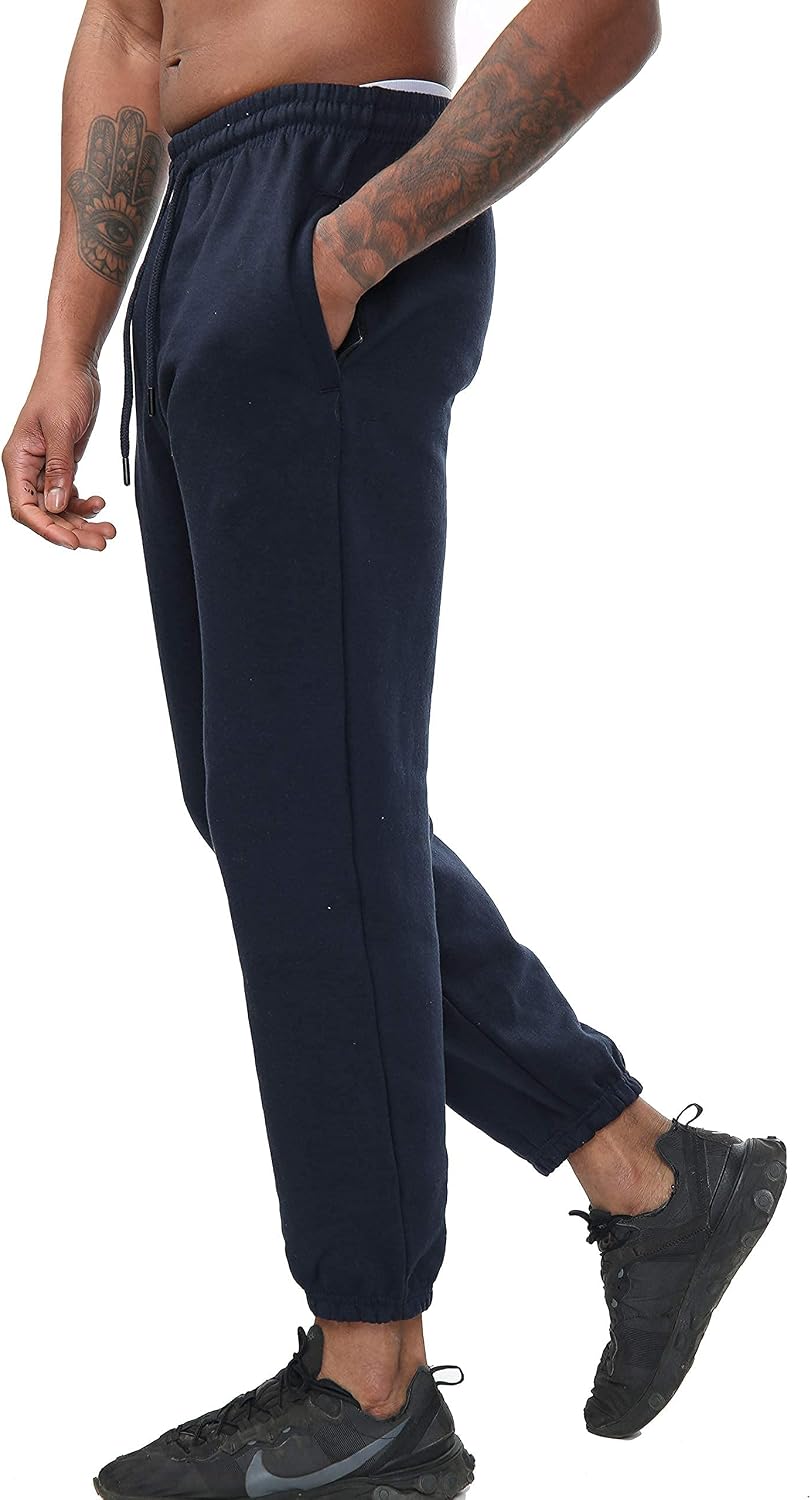 SKYTEX UK Mens Fleece Jogging Bottoms Pants Trousers Casual Sizes S - 8XL, 4 Colours
