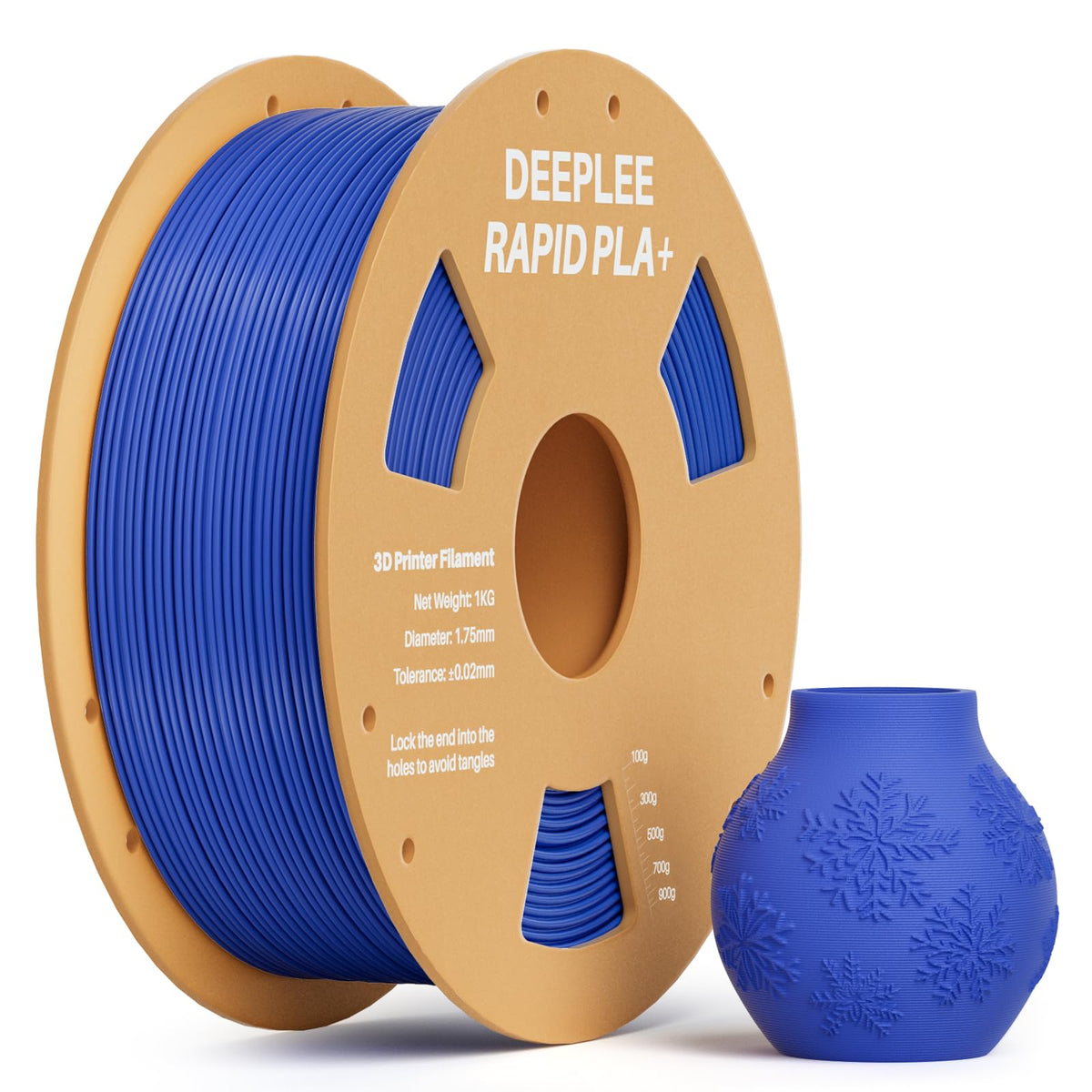 DEEPLEE Rapid PLA Plus Filament 1.75mm Orange 1kg