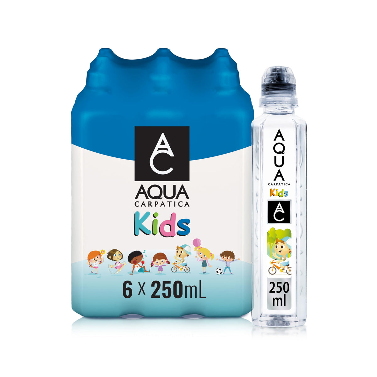 AQUA Carpatica Still Mineral Water, Naturally Alkaline, PET, 6 x 500ml