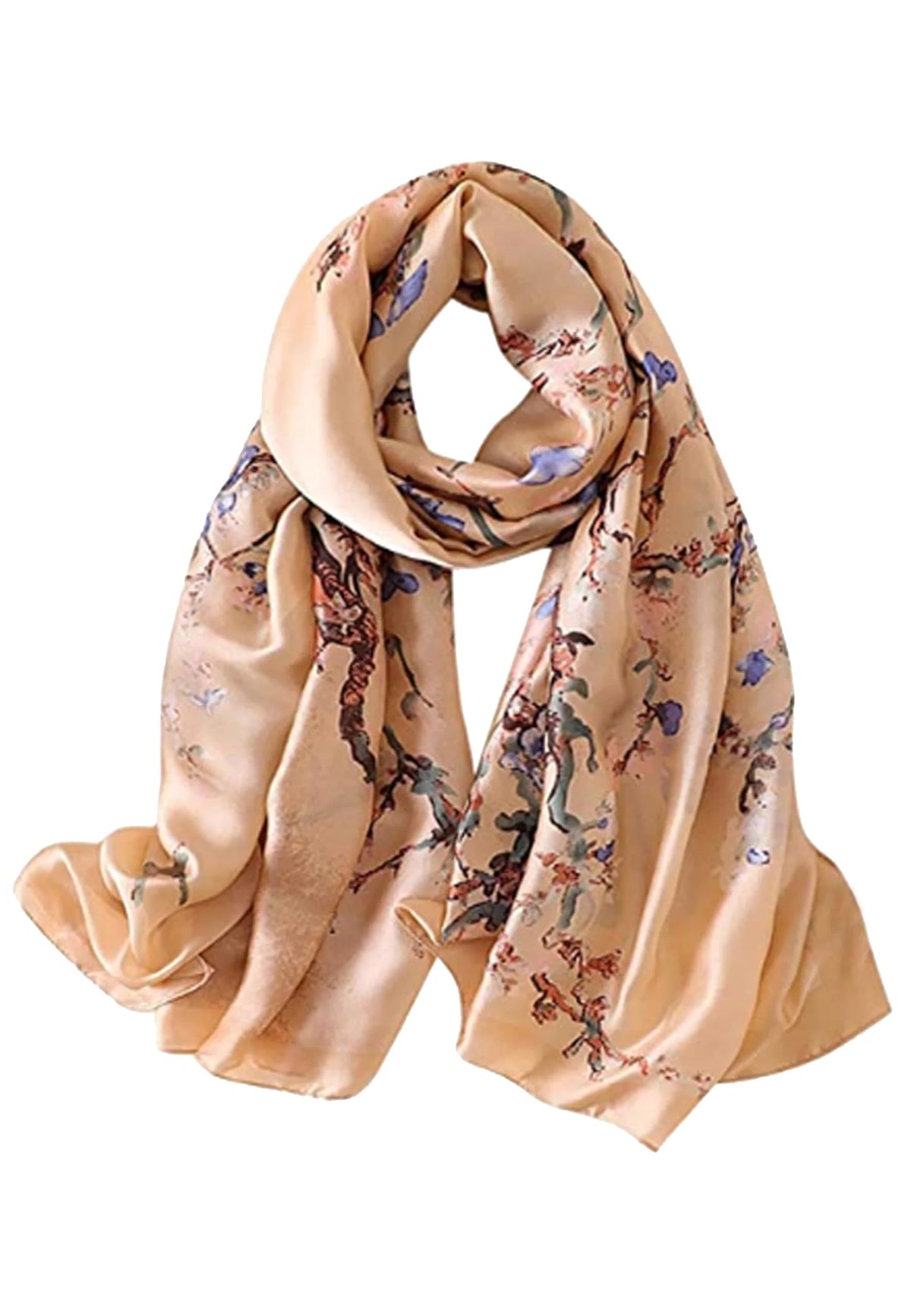 Trillion London® Silk Shawl Birthday Gifts for Women - Designer Silk Scarf