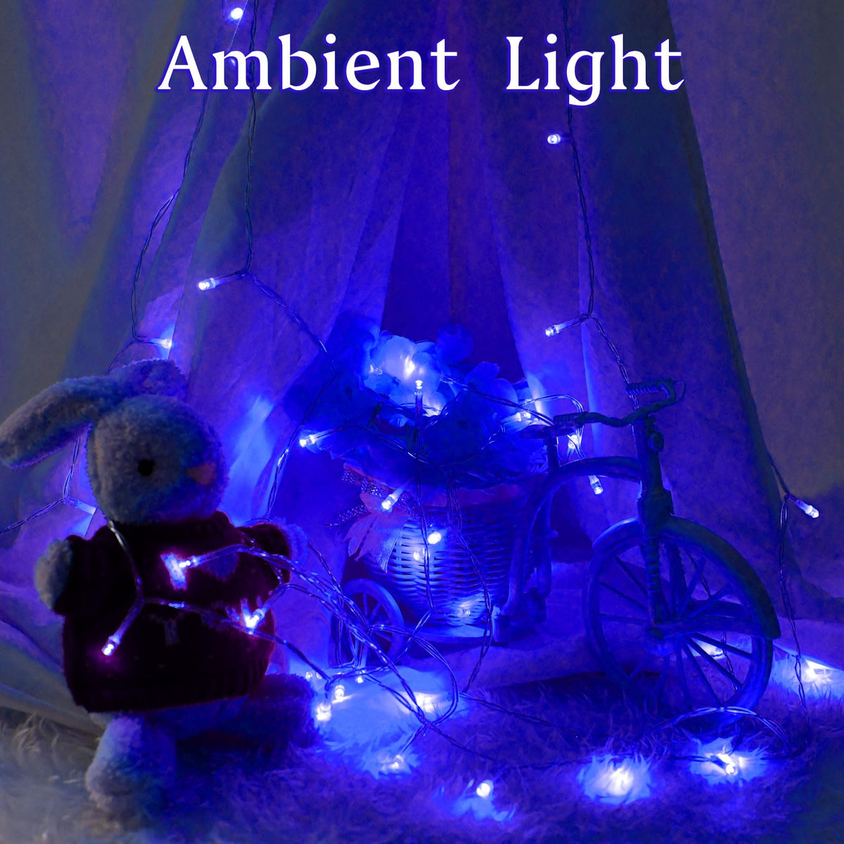 Dalugo Battery Fairy Lights, 3M 30 LED Warm White String Lights with 6h Timer, IP65 Waterproof Battery Powered Fairy Lights for Indoor Outdoor Christmas Decorations