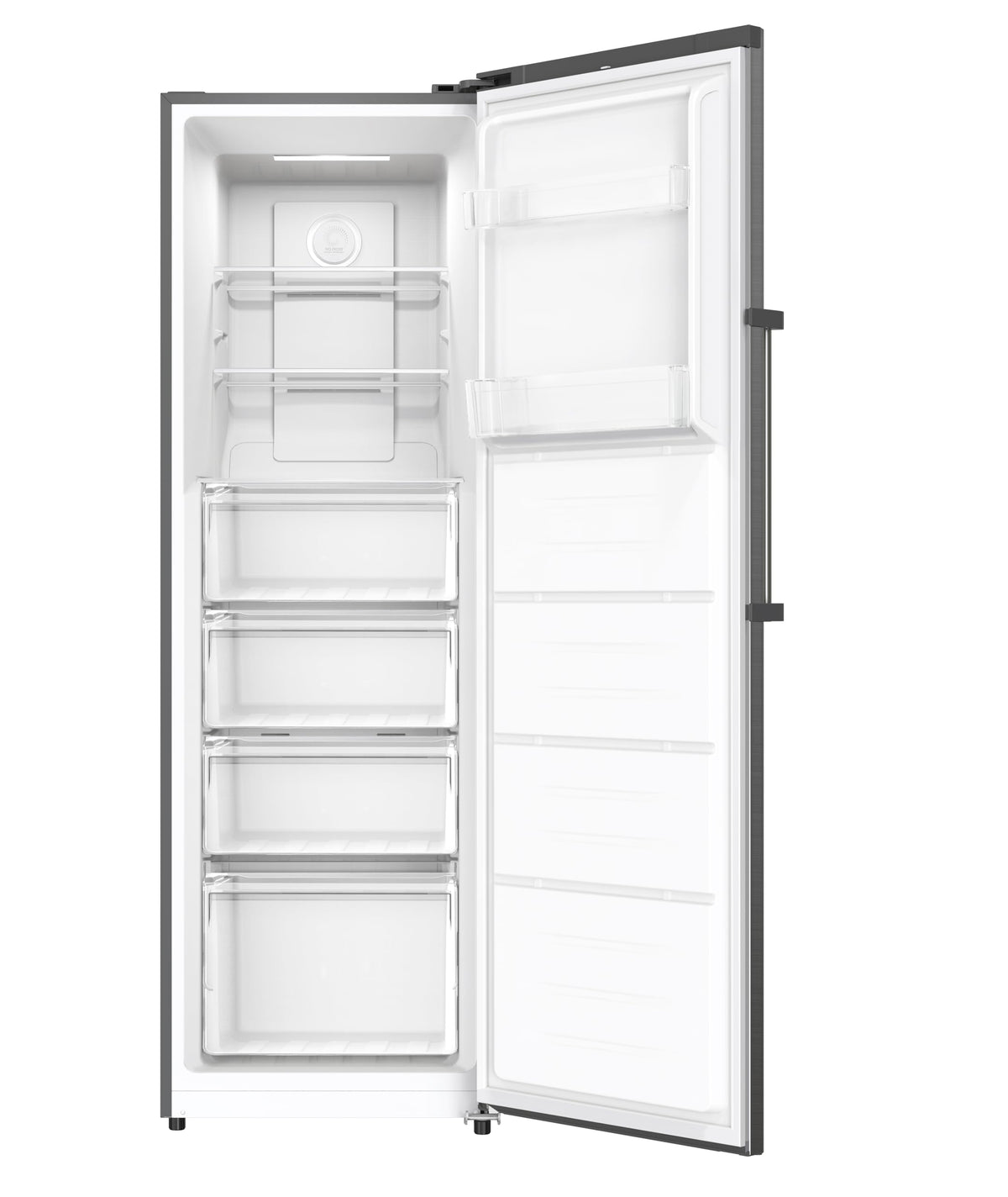 HADEN Tall Freezer 143cm 168L Manual defrost control Grey