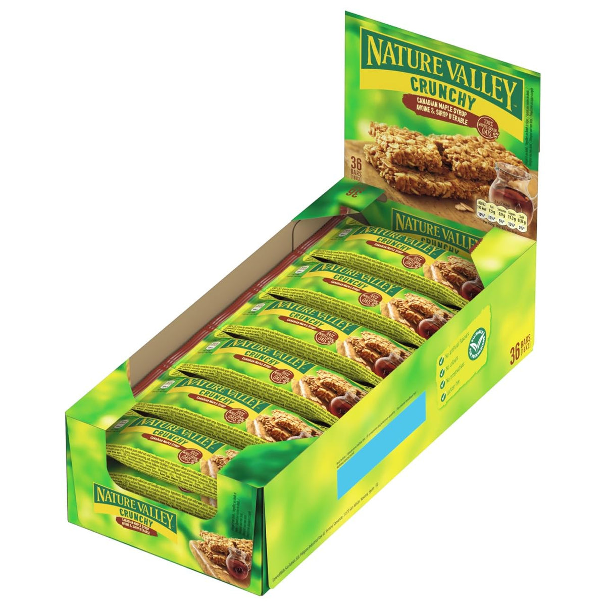 Nature Valley Crunchy Oats and Chocolate Cereal Bars, 18 x 42 g