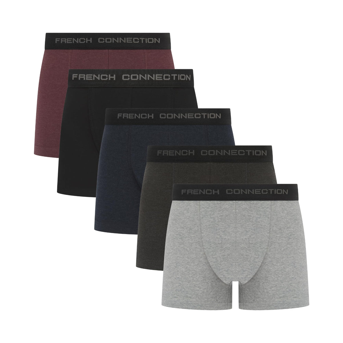French Connection Mens Boxer Shorts Multipack Cotton Stretch Underwear