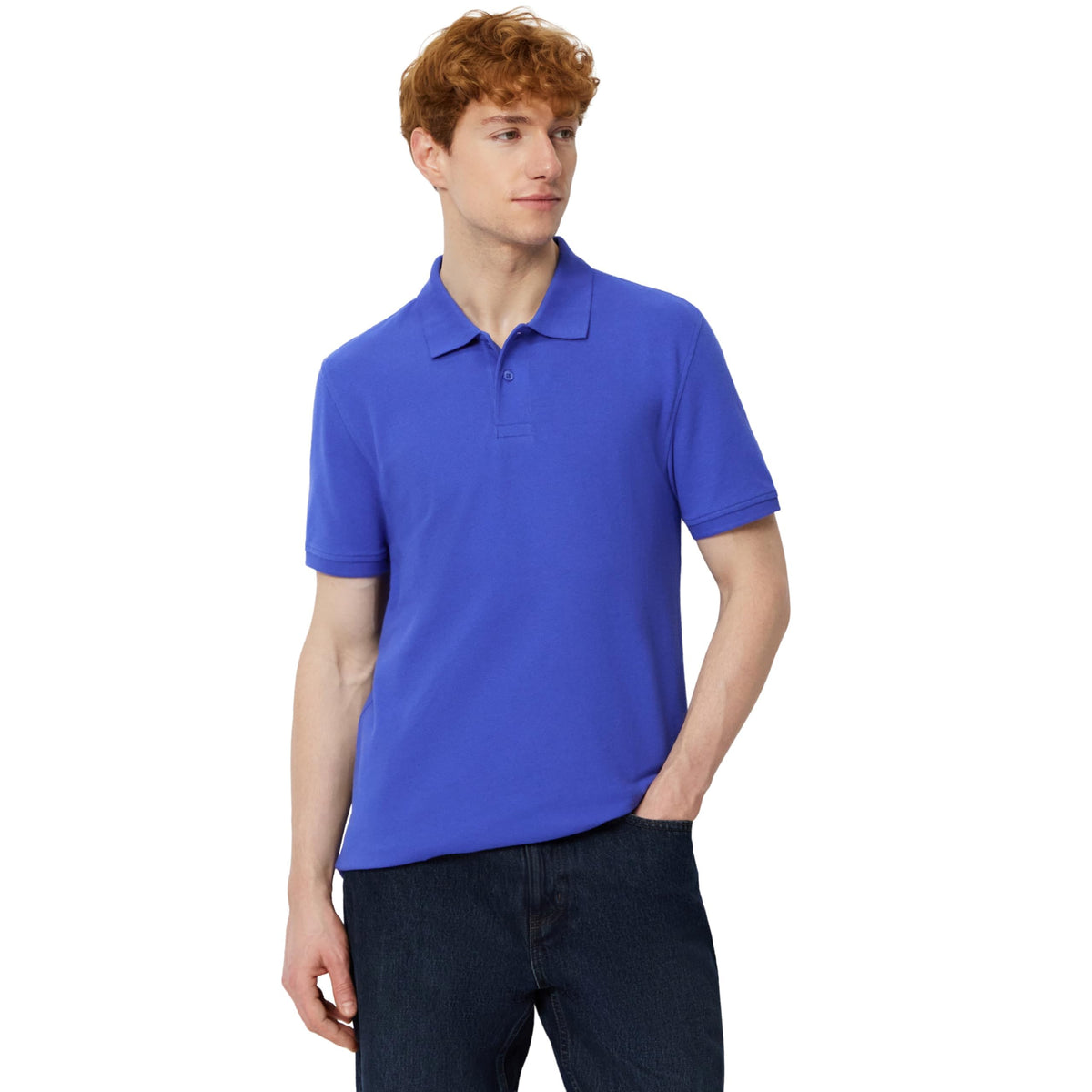 Amazon Essentials Men's Slim-Fit Cotton Pique Polo Shirt (Limited Edition Colors)