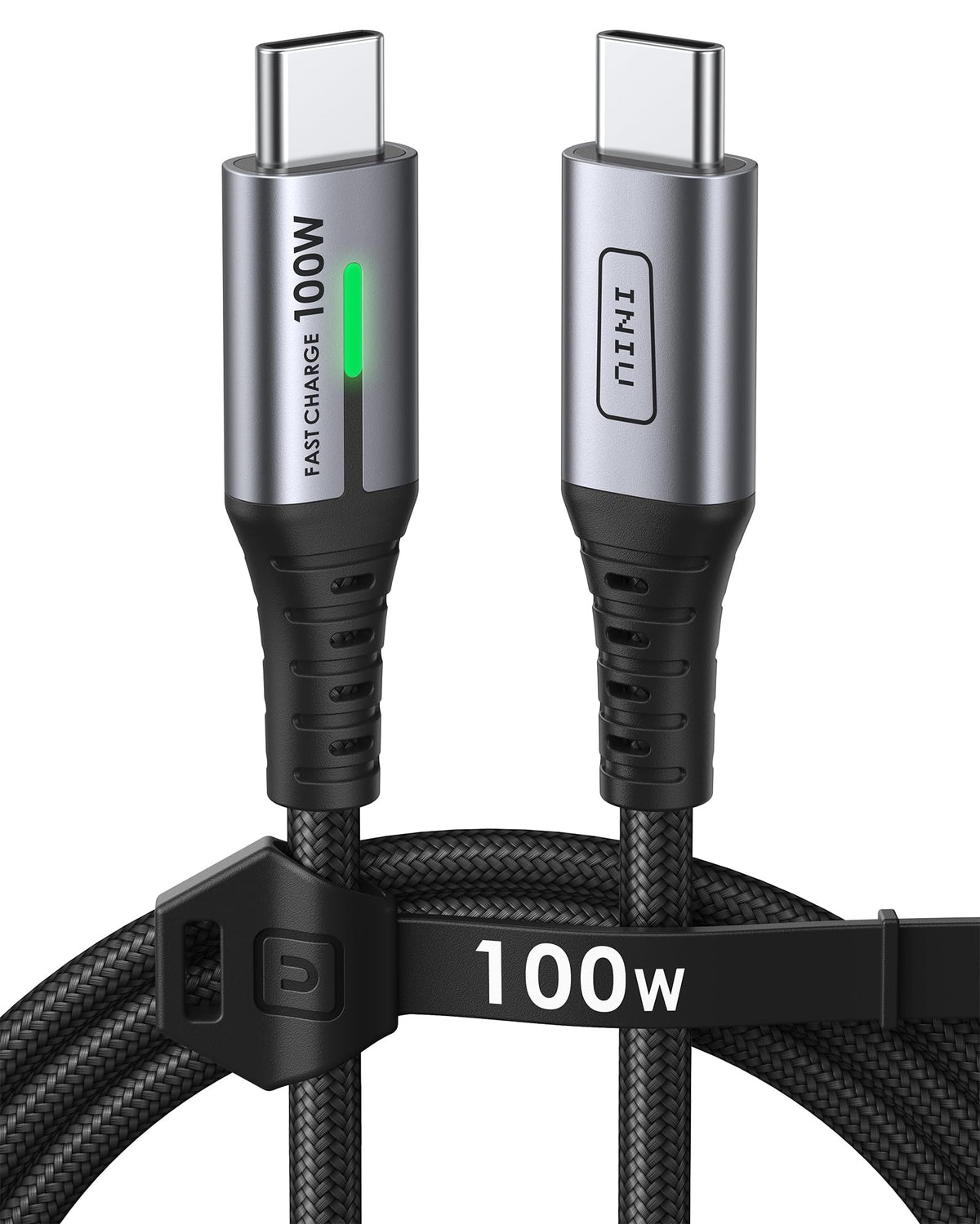 INIU USB C Cable, 2m 100W Fast Charging USB C to USB C Cable