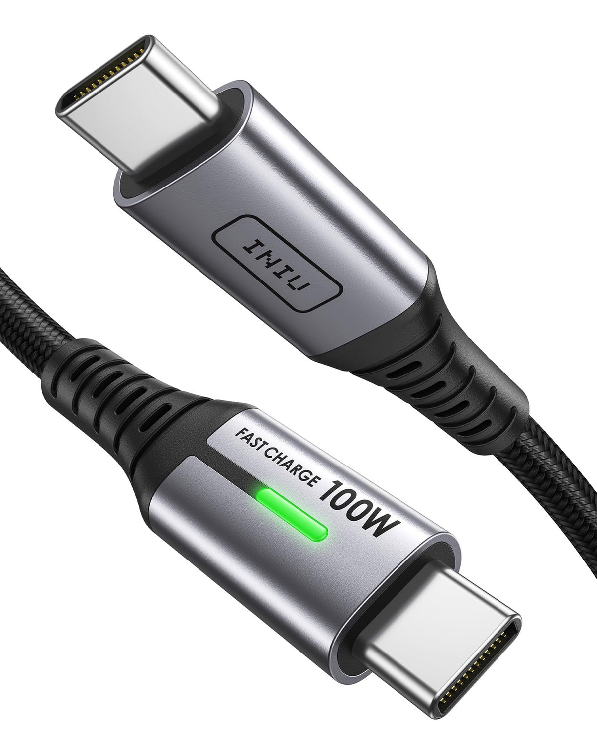 INIU USB C Cable, 2m 100W Fast Charging USB C to USB C Cable