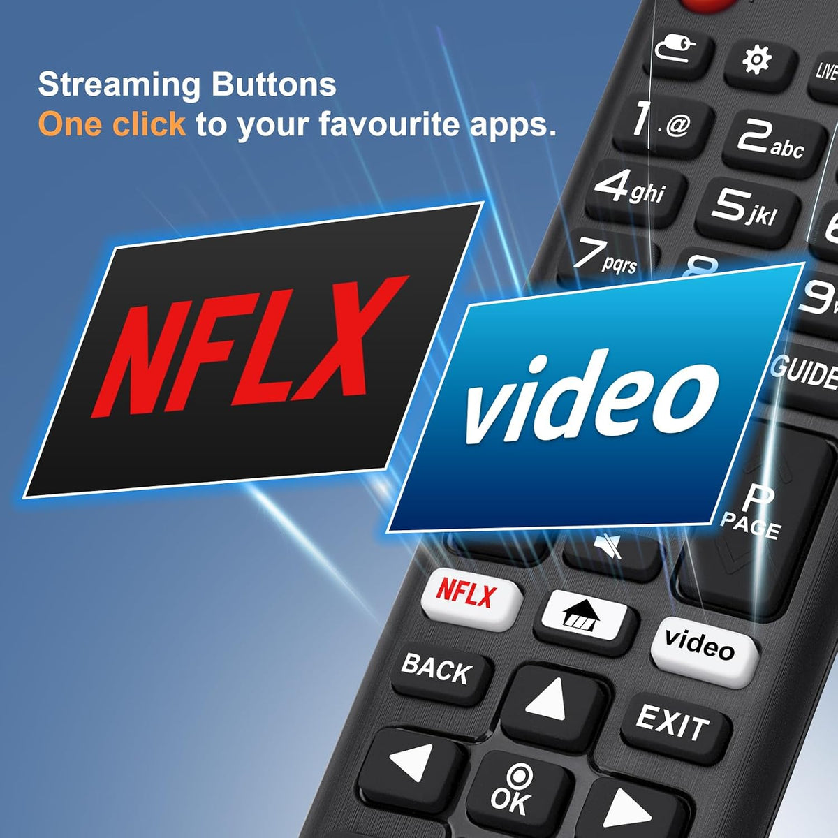 Universal Remote Control Replacement for LG All Smart TV