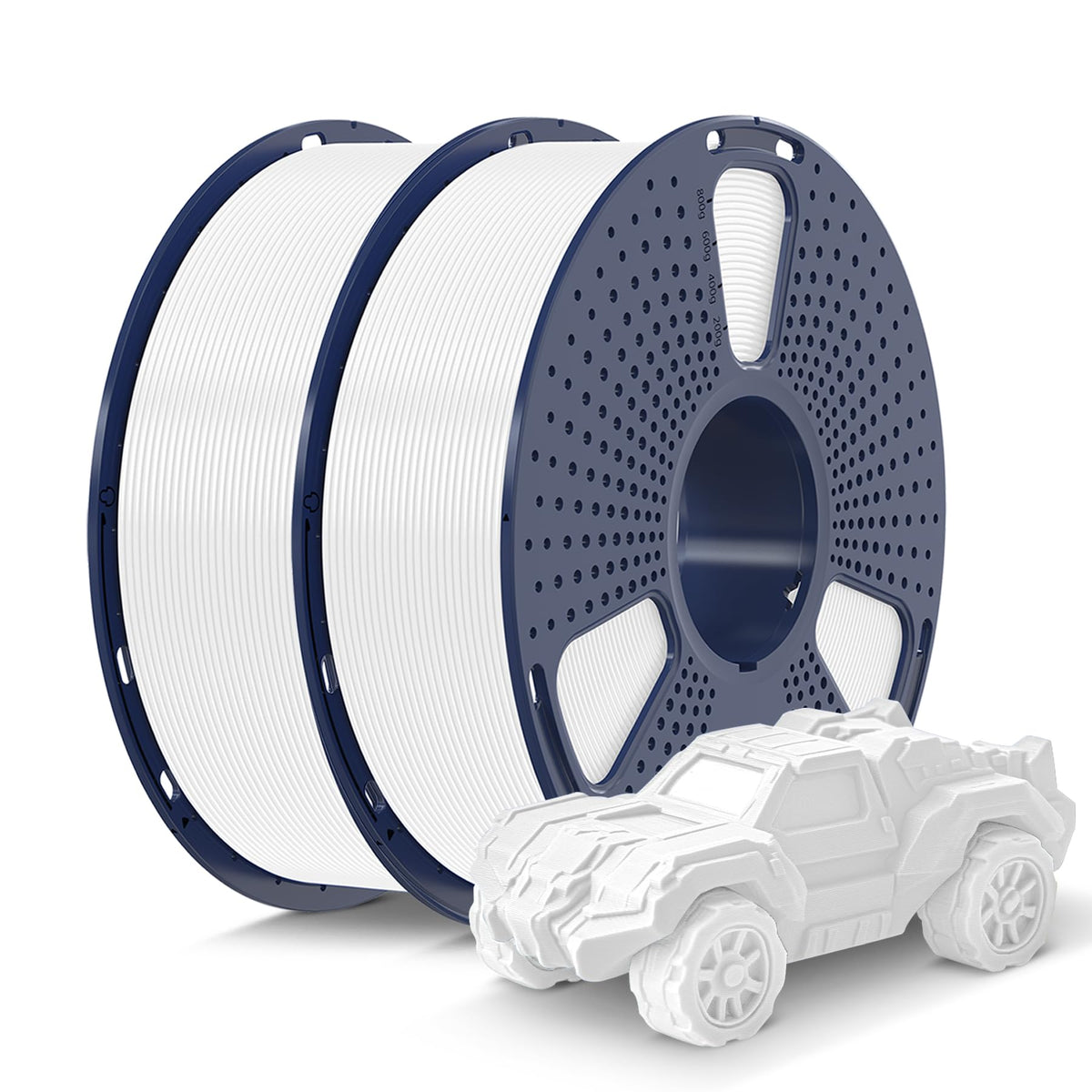 SUNLU PLA Filament 1.75mm Black PLA 1KG, Neatly Wound 3D Printer Filament
