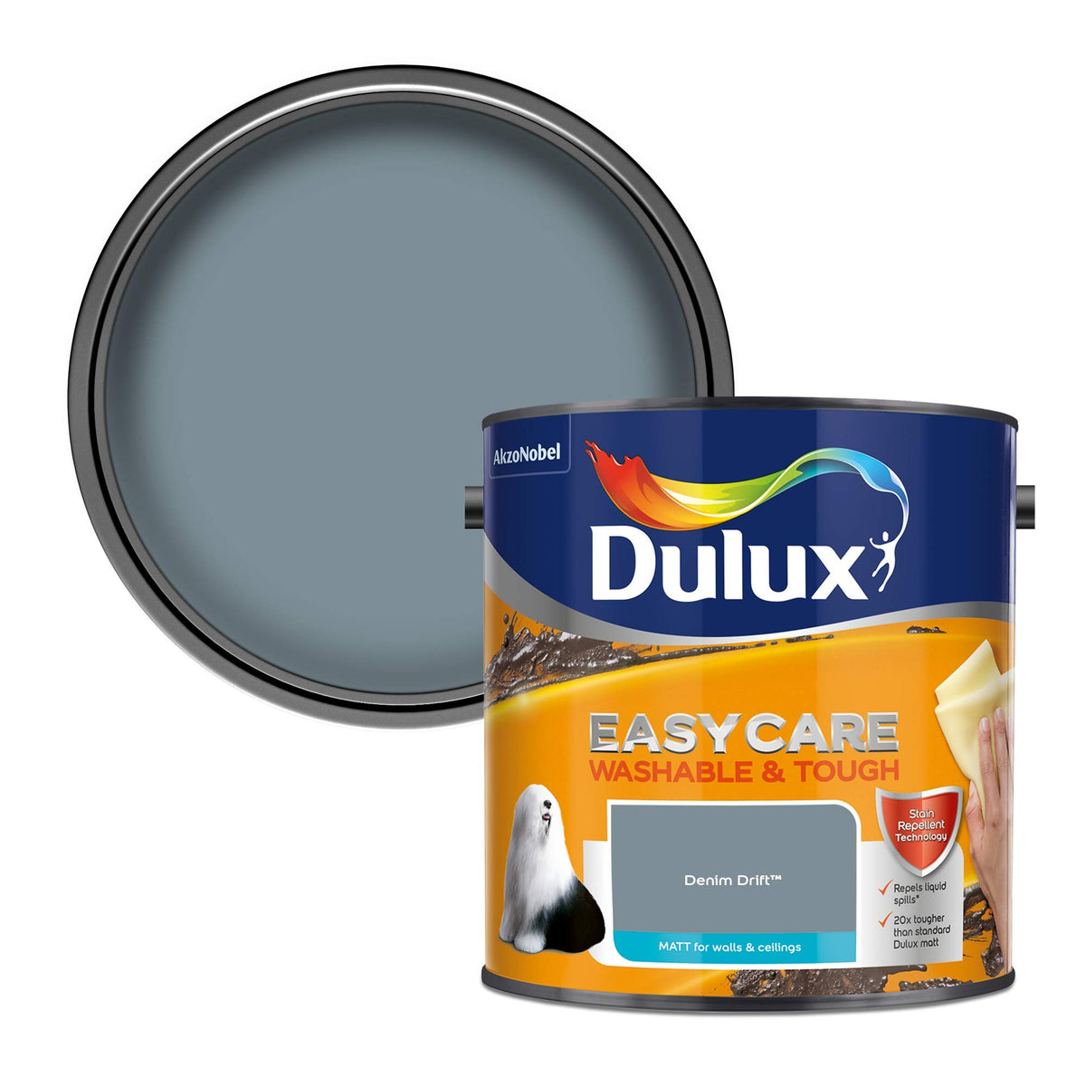 Dulux Tester Paint, White Mist, 30 ml (Pack of 1)