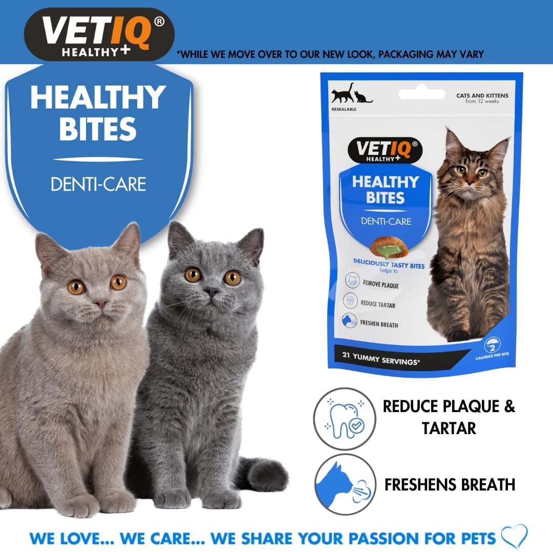 VETIQ Healthy Bites Cat Variety Treats for Cats & Kittens (84 Servings)