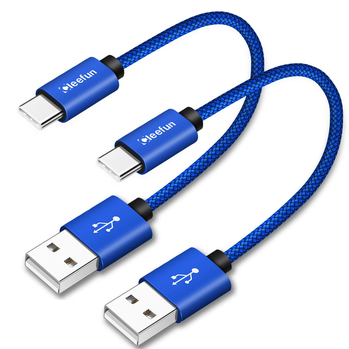 CLEEFUN 3M USB C Cable (2-Pack), Long PS5 Controller Charger Fast Charging
