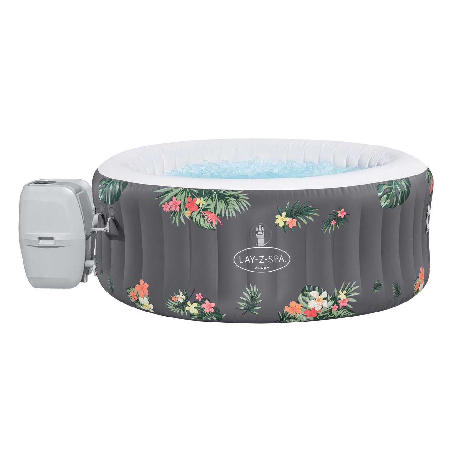 Lay-Z-Spa Boracay Smart Signature AirJet Inflatable Hot Tub with App-Control 2-4 person