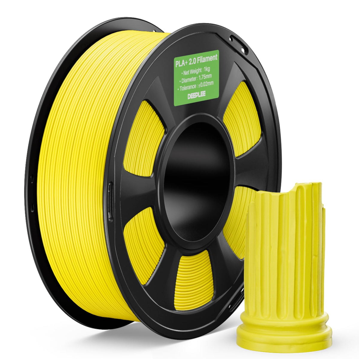 DEEPLEE PLA Plus 1.75mm Filament Beige/Brown 2KG Bundle