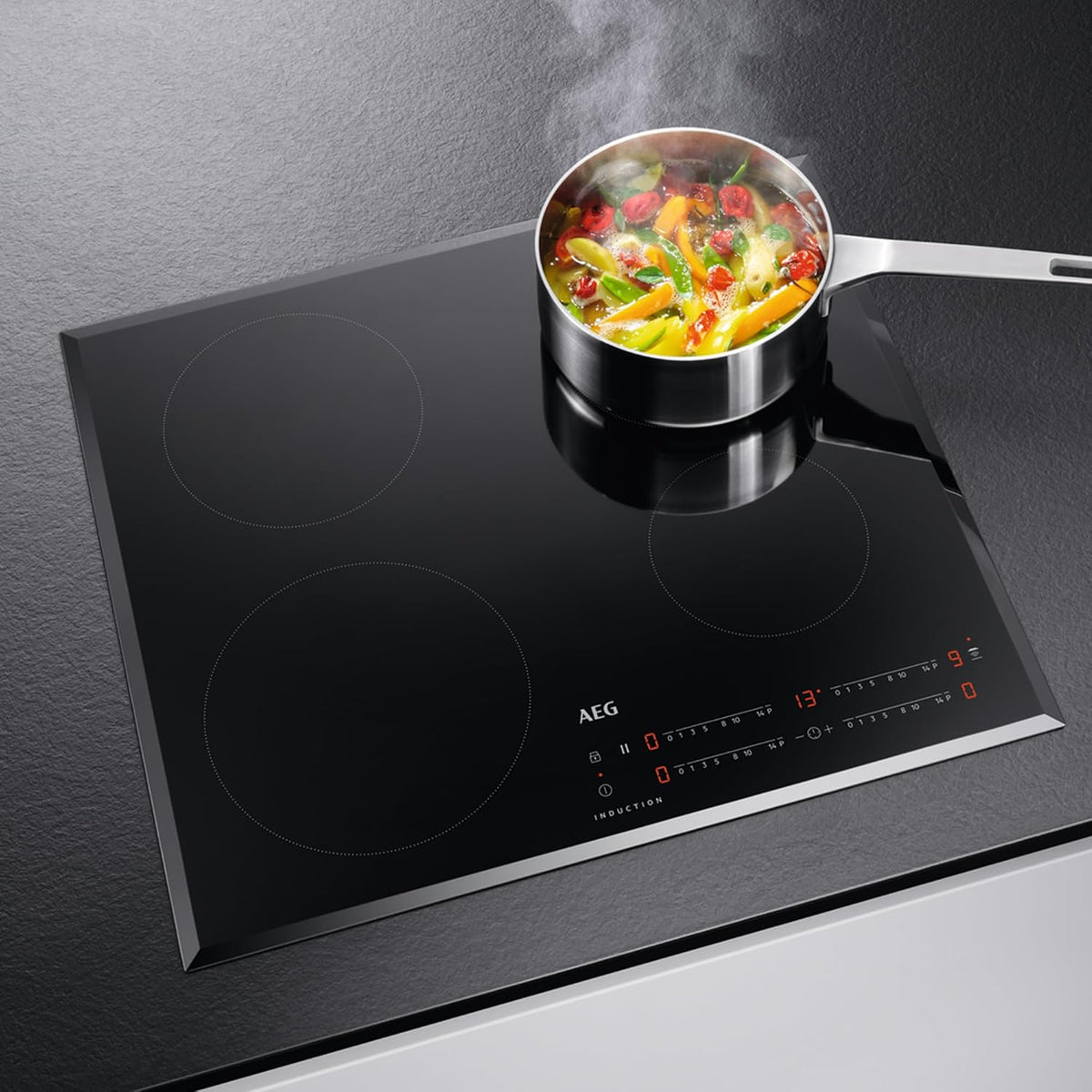 AEG Induction Hob IKB64401FB, 59 cm, 4 Zones