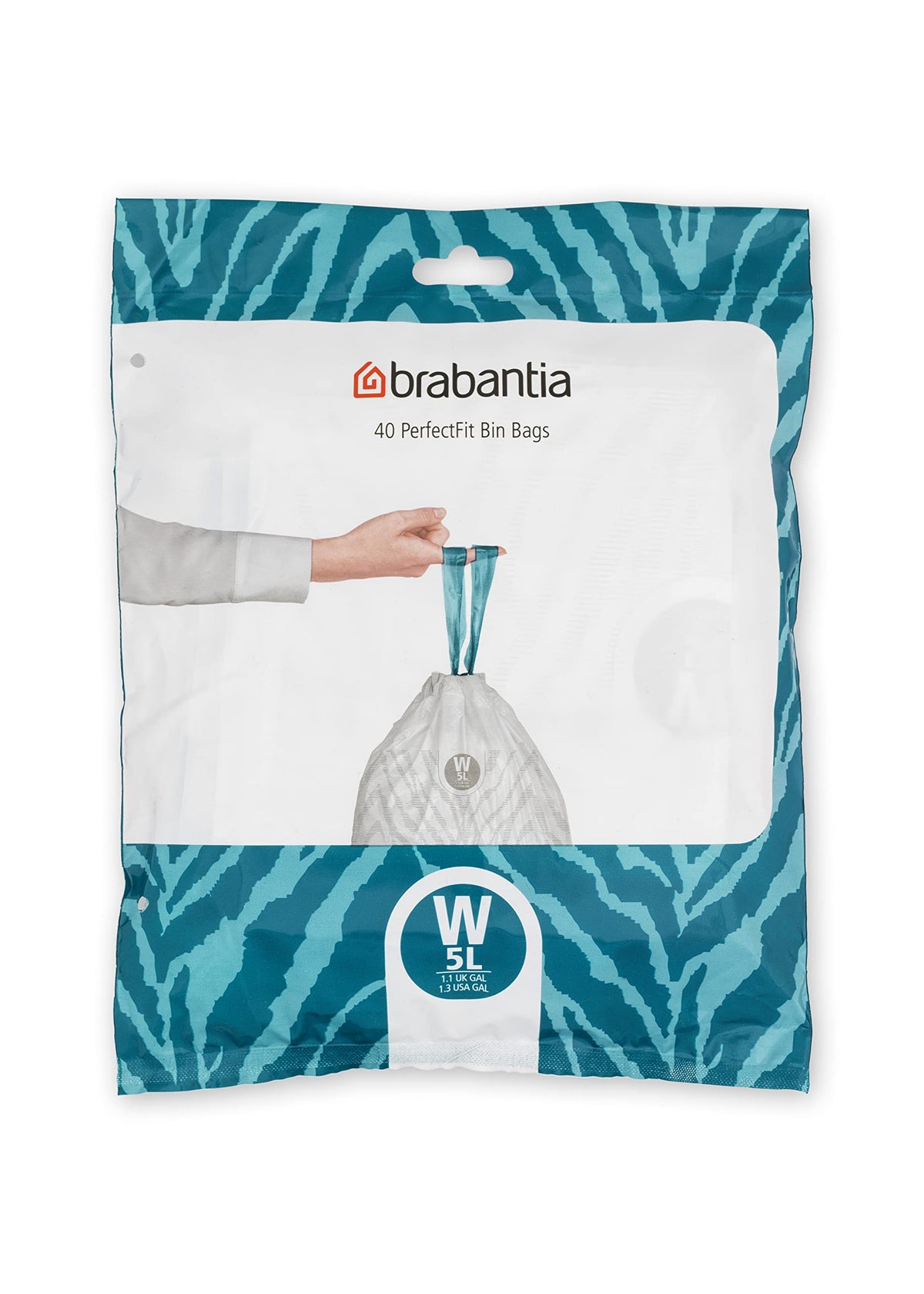 Brabantia Heavy Duty Perfect Fit Bin Liners (5 Packs of 20) 10-12 Litre