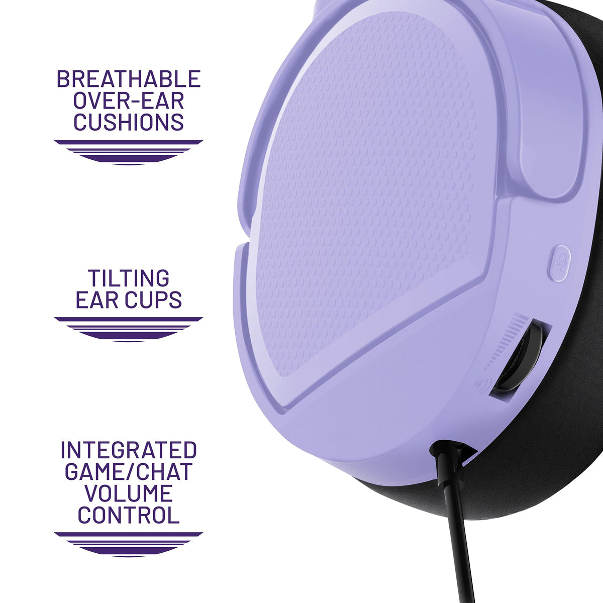 STEALTH PANTHER Sky - Over Ear Gaming Headset PS4/PS5, XBOX, Switch, PC with Flexible Mic, 3.5mm Jack, 1.5m Cable, Lightweight, Comfortable and Durable