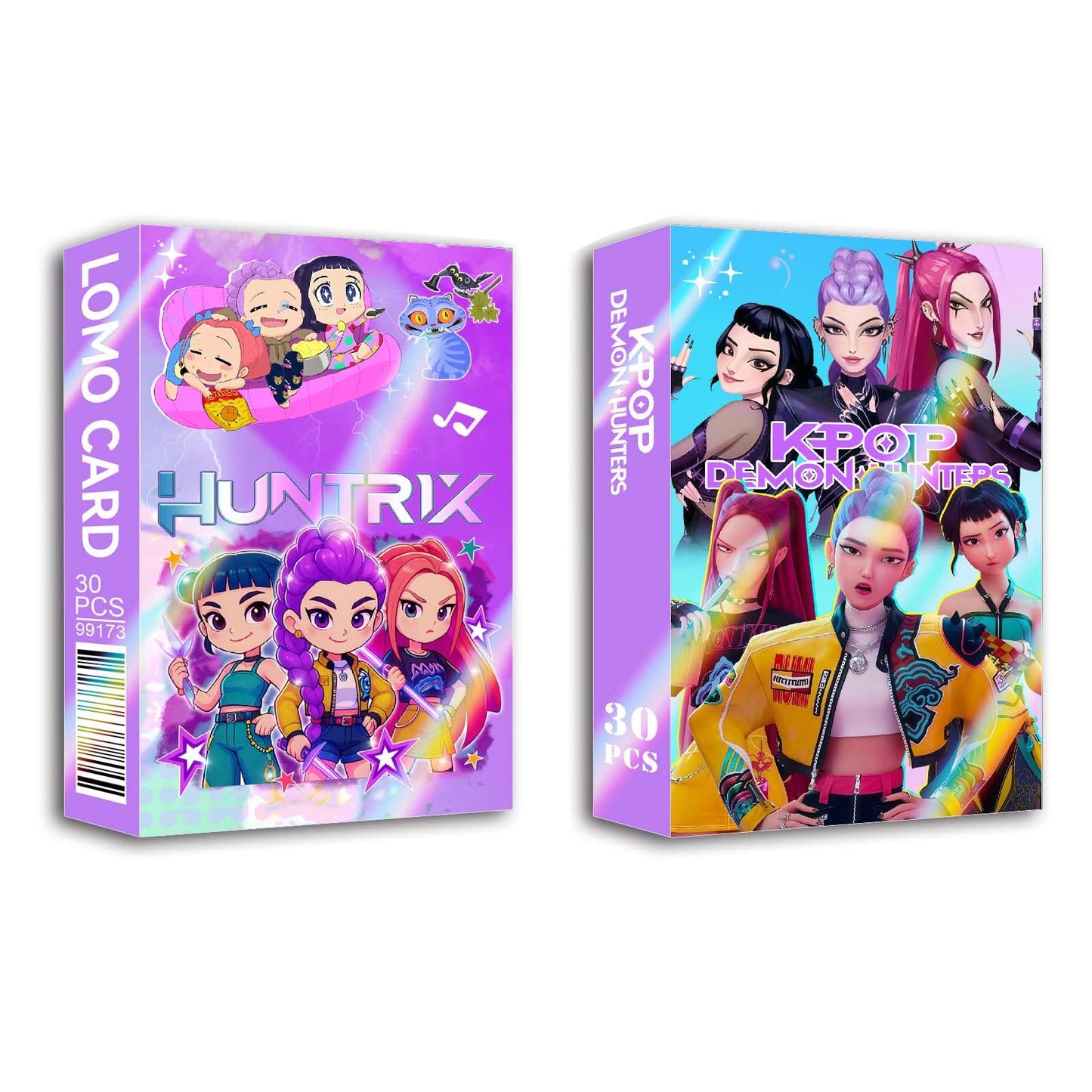 Sanmatic K-Pop Demon LOMO Cards Classic Card Set for Kids Playing for Party Favors and Gift