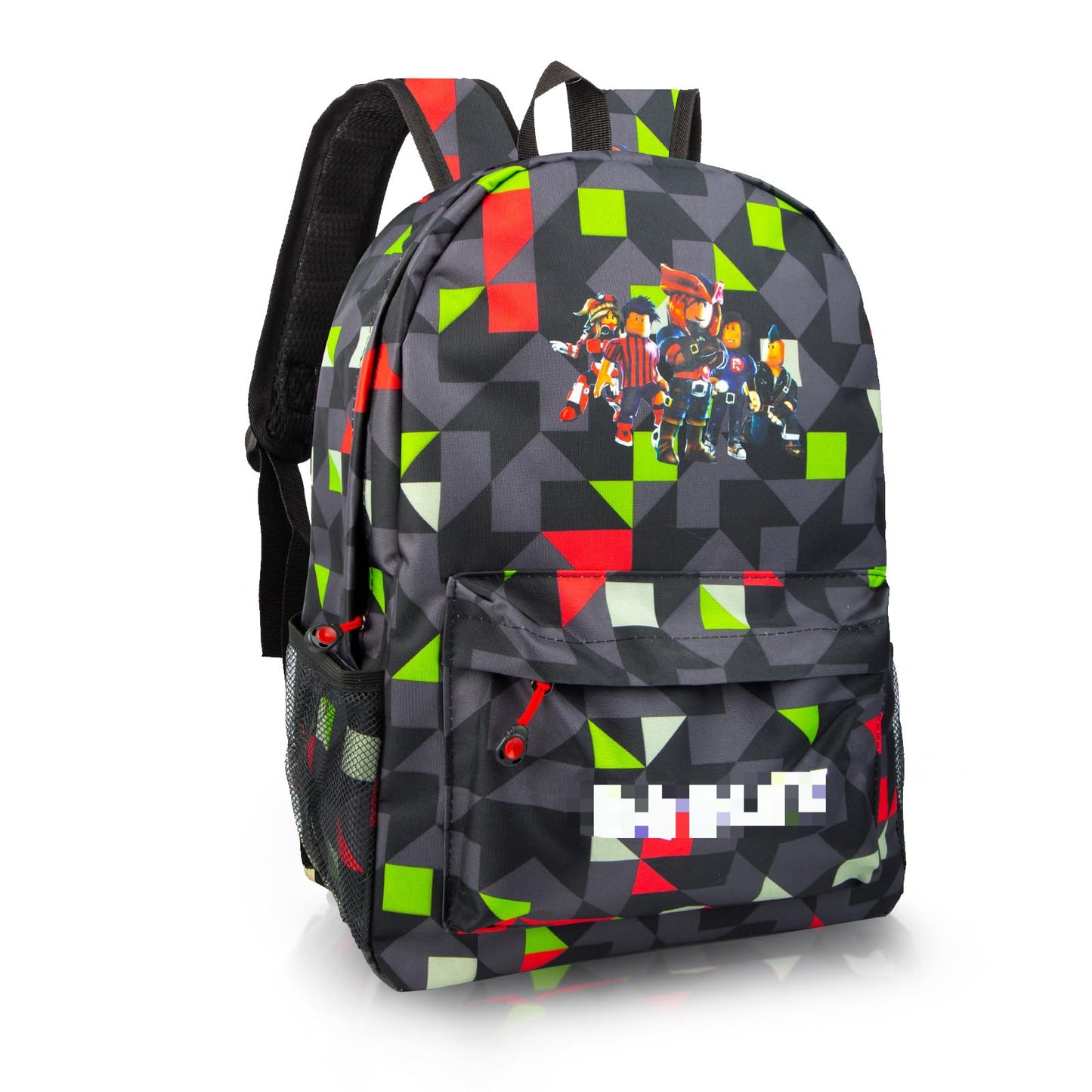 yumcute De-mn Backpack Kids, Teen Game School Bags, Children Primary Schoolbag, Children's School Backpack, 17 Inch Large Capacity Travel Rucksack Waterproof Boys Girls Book Bags for Aged 3-12 Years