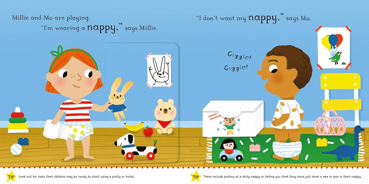 No More Nappies: With helpful tips for potty training (Campbell Big Steps, 2)