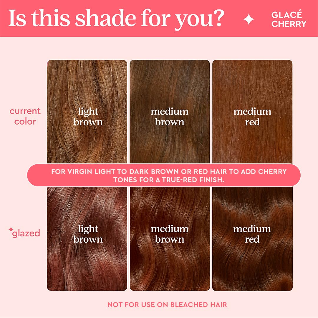 Glaze Supergloss Color Conditioning Gloss – Hydrating Semi-Permanent Colour Hair Gloss & Shine Boost – For Natural, Unbleached Dark Brown Hair – 190ml - Sleek Espresso