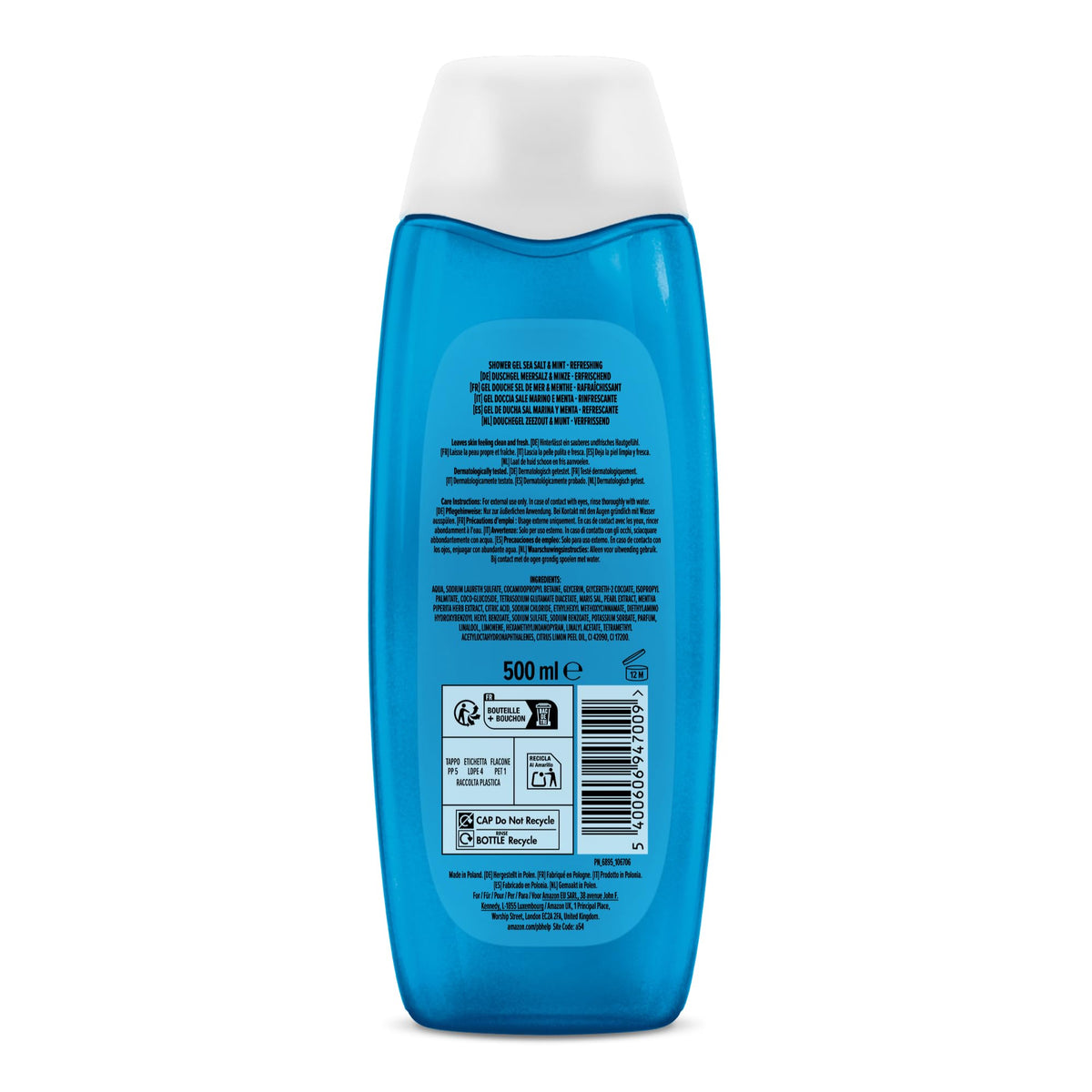 by Amazon Vanilla & Coconut Shower Gel, 2 x 500ml