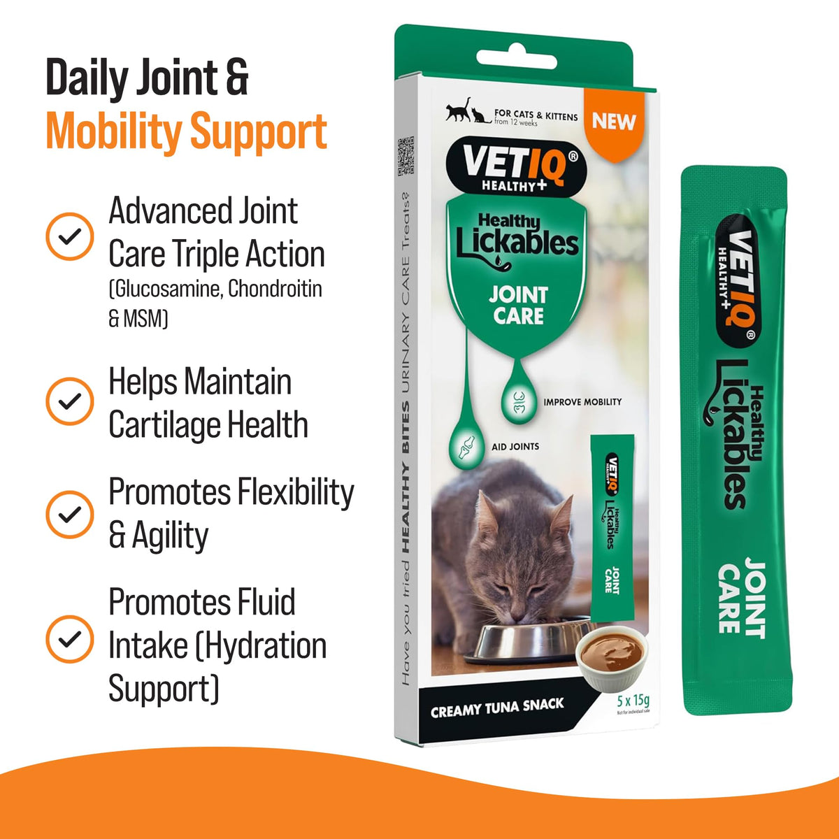 VETIQ Healthy Bites Cat Variety Treats for Cats & Kittens (84 Servings)