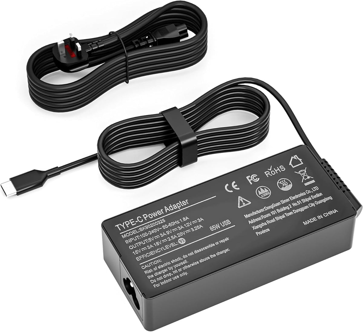 45W 19.5V 2.31A Laptop Charger Compatible with HP Stream 11 13 14 Pavilion 11 13 15(4.5mm x 3mm)