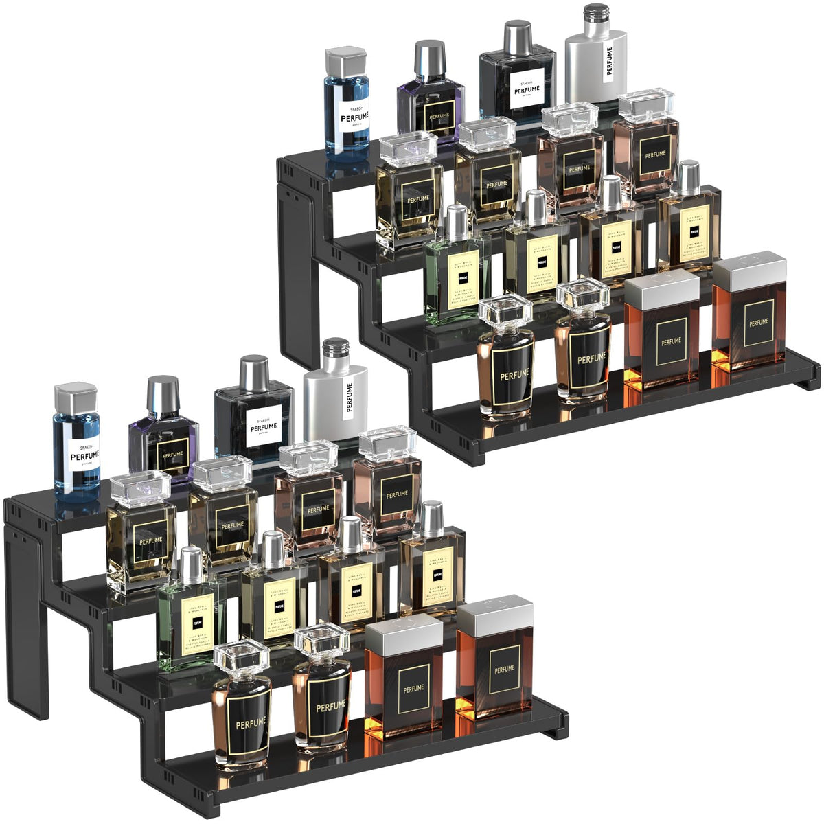 Lifewit 12″ Perfume Stand, Cologne Organiser, Tool-Free Assembly, 1 Pcs