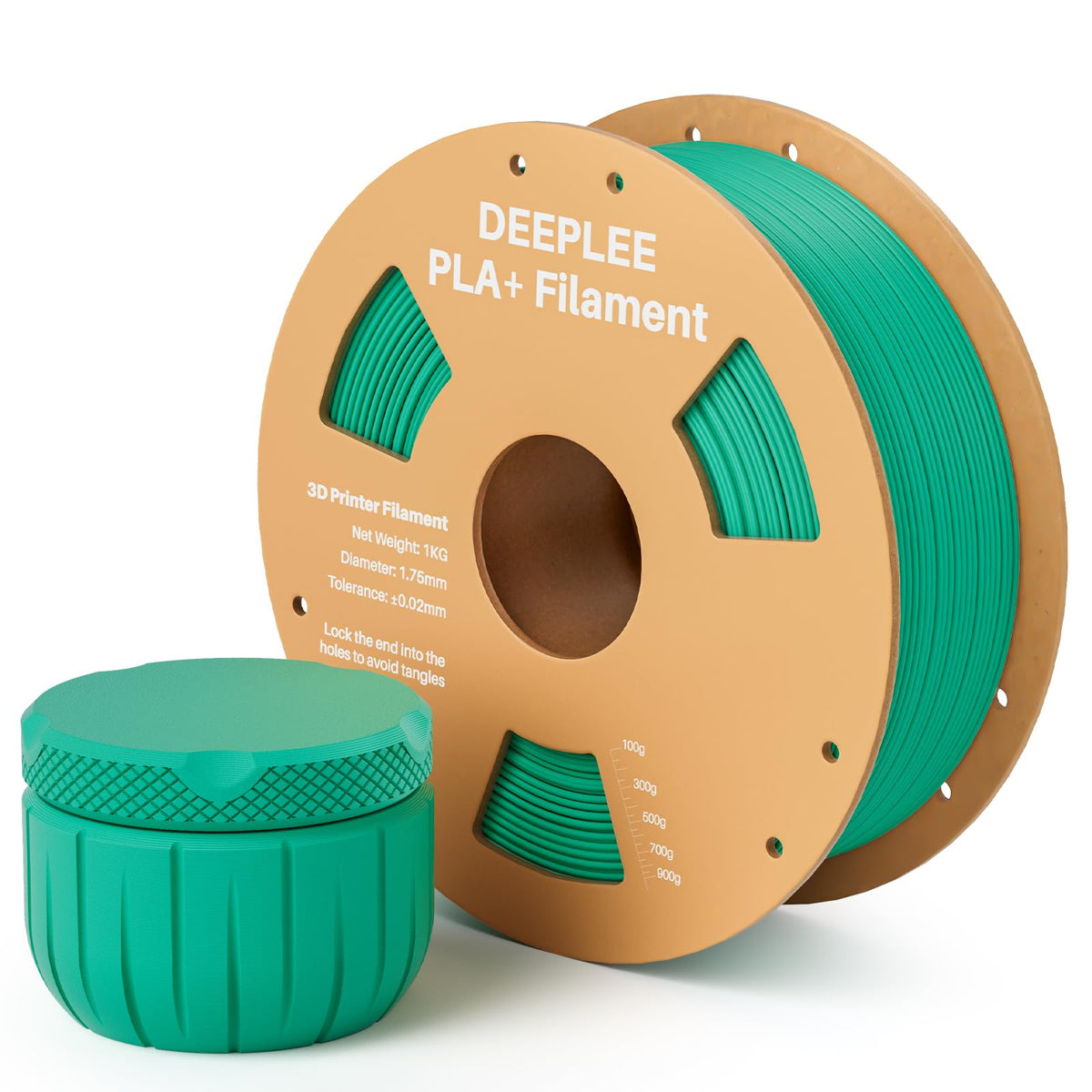 DEEPLEE PLA Plus 1.75mm Filament White 1kg