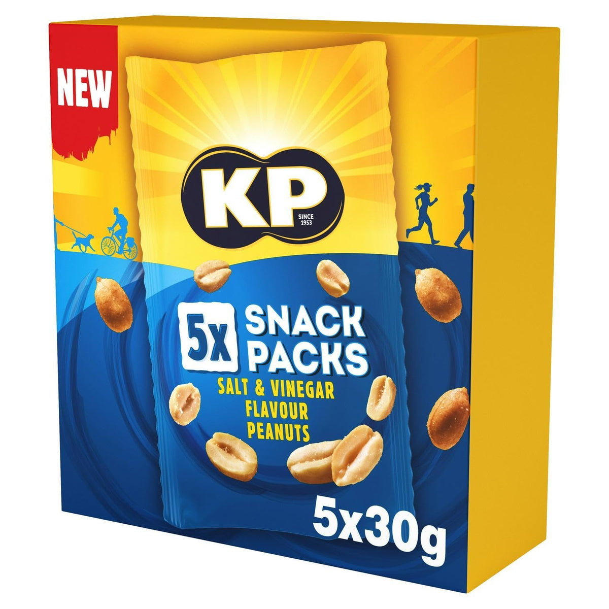 KP Original Salted Peanuts, 50g